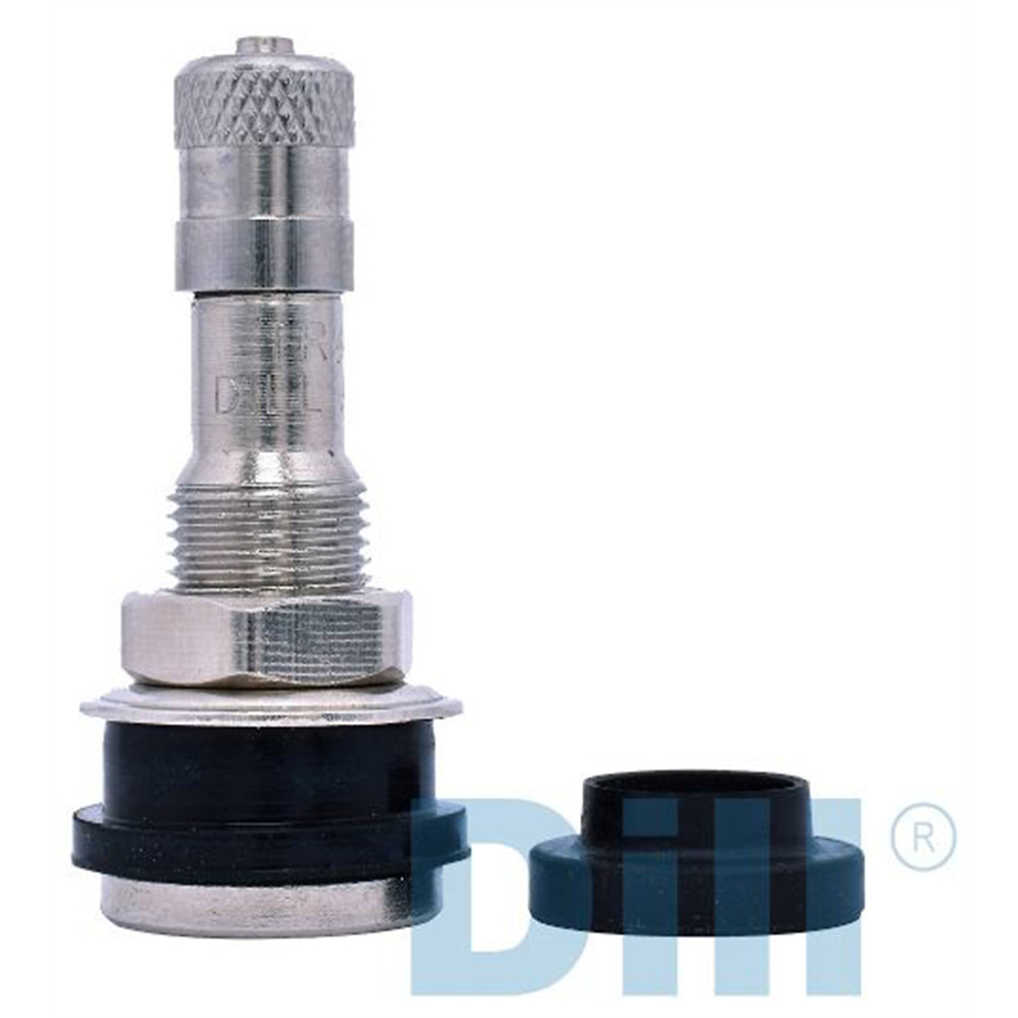 Dill Air Controls TR416 Performance Valve — Low Profile, Chrome, 1.32in. Length, Pack of 25, Model# DILTR-416-25