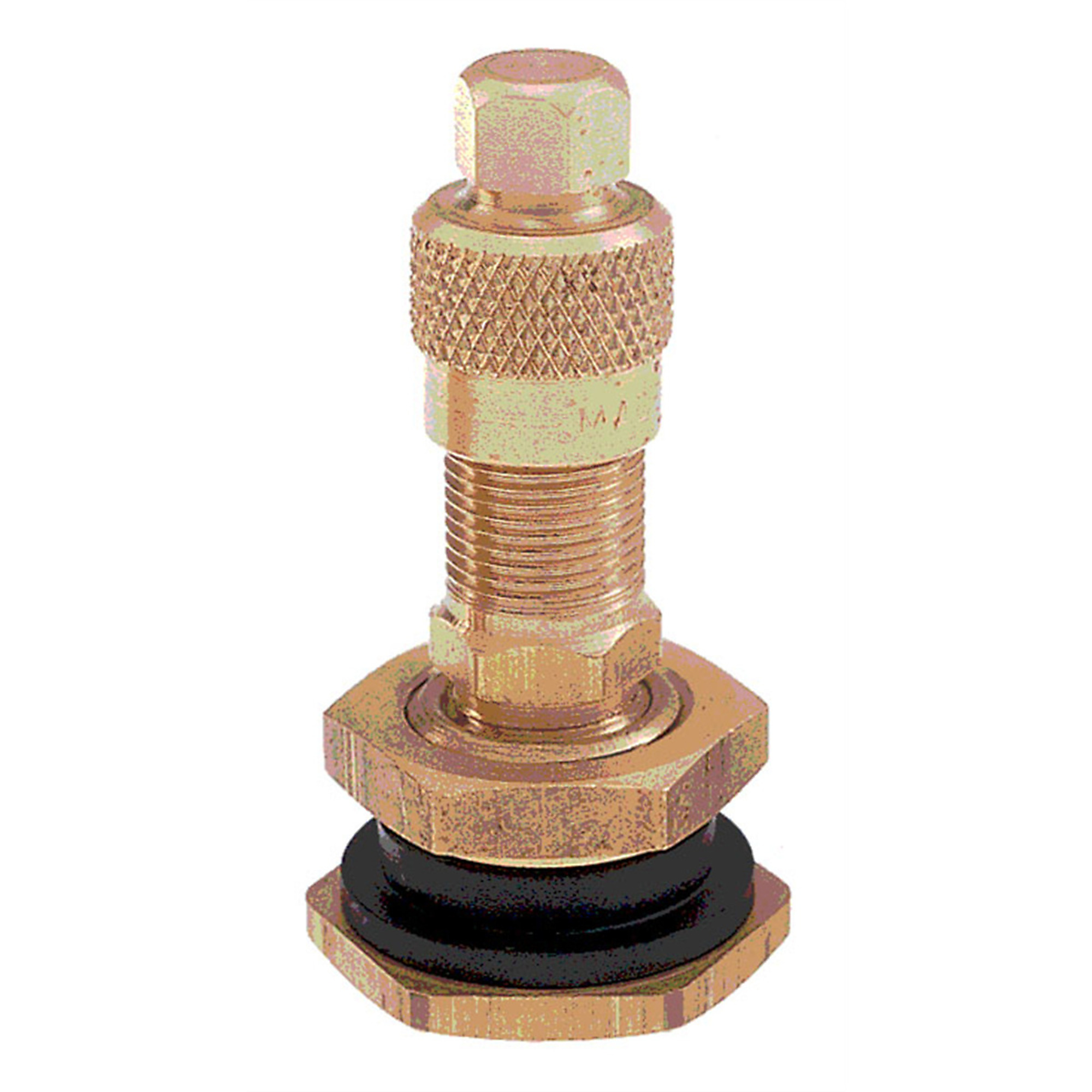Haltec Tire Valve Spud and Stem — 1 5/8in. Height, Model# HALH-45