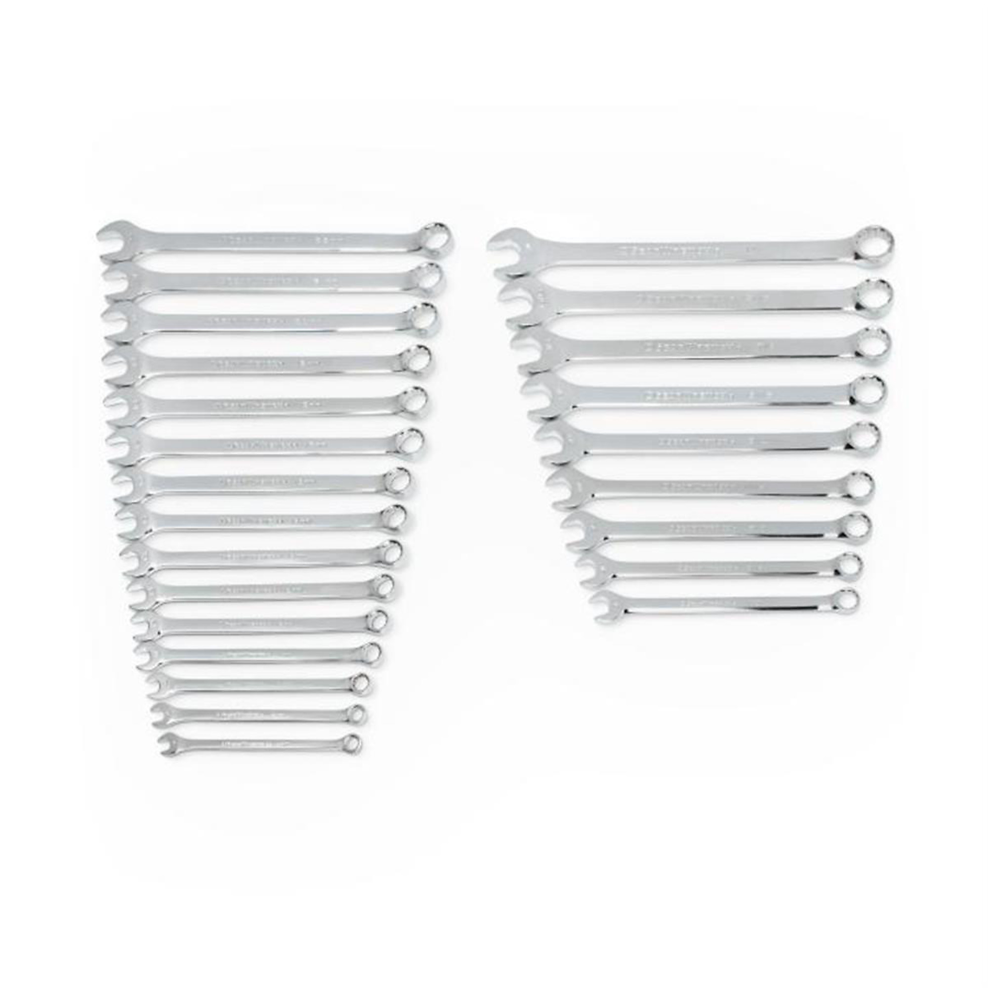 GearWrench Long Pattern Combination Wrench Set — 24-Piece, 12-Point, SAE/Metric, Alloy Steel, Model# KDT81900