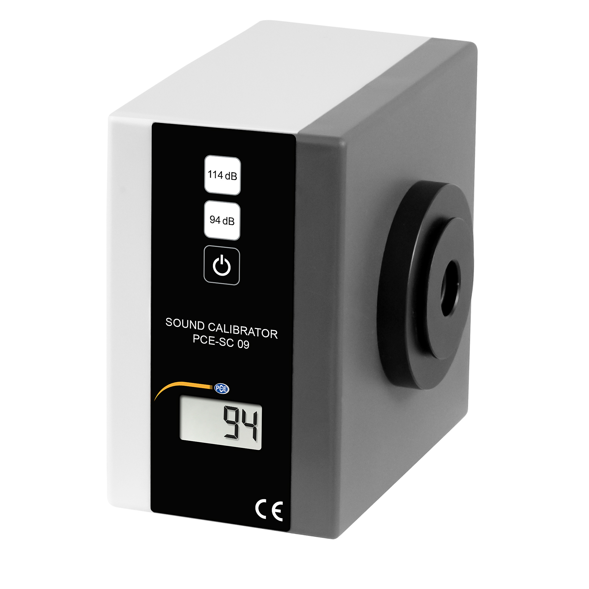 PCE Class 1 Sound Level Calibrator — Battery Powered, Model# PCE-SC 09
