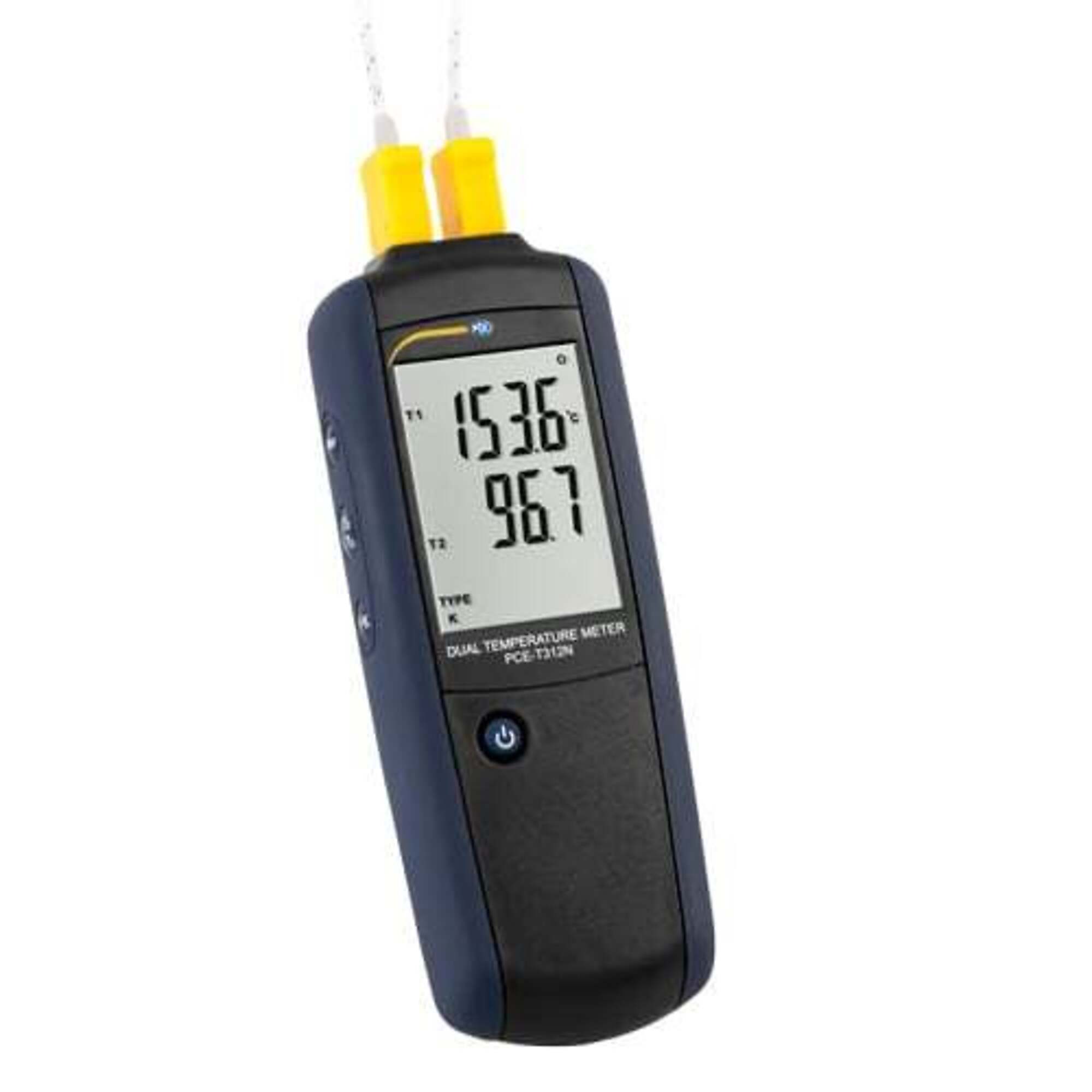 PCE K-Type Thermometer — Dual Channel, Model# PCE-T312N