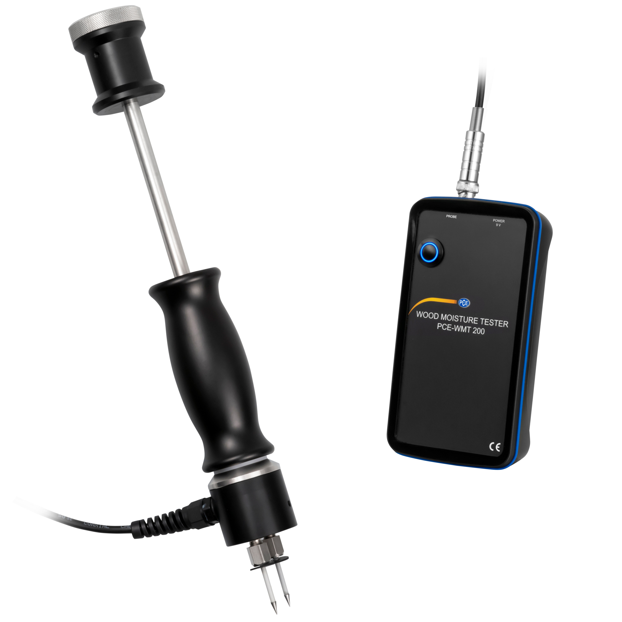 PCE Bluetooth Moisture Meter — 44 Wood Types, Model# PCE-WMT 200