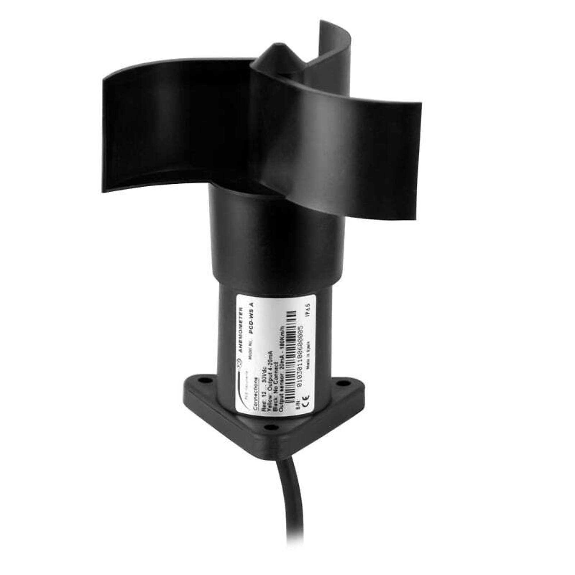 PCE Wind Sensor — Compact Design, Multiple Output Signals, Model# PCE-WS A