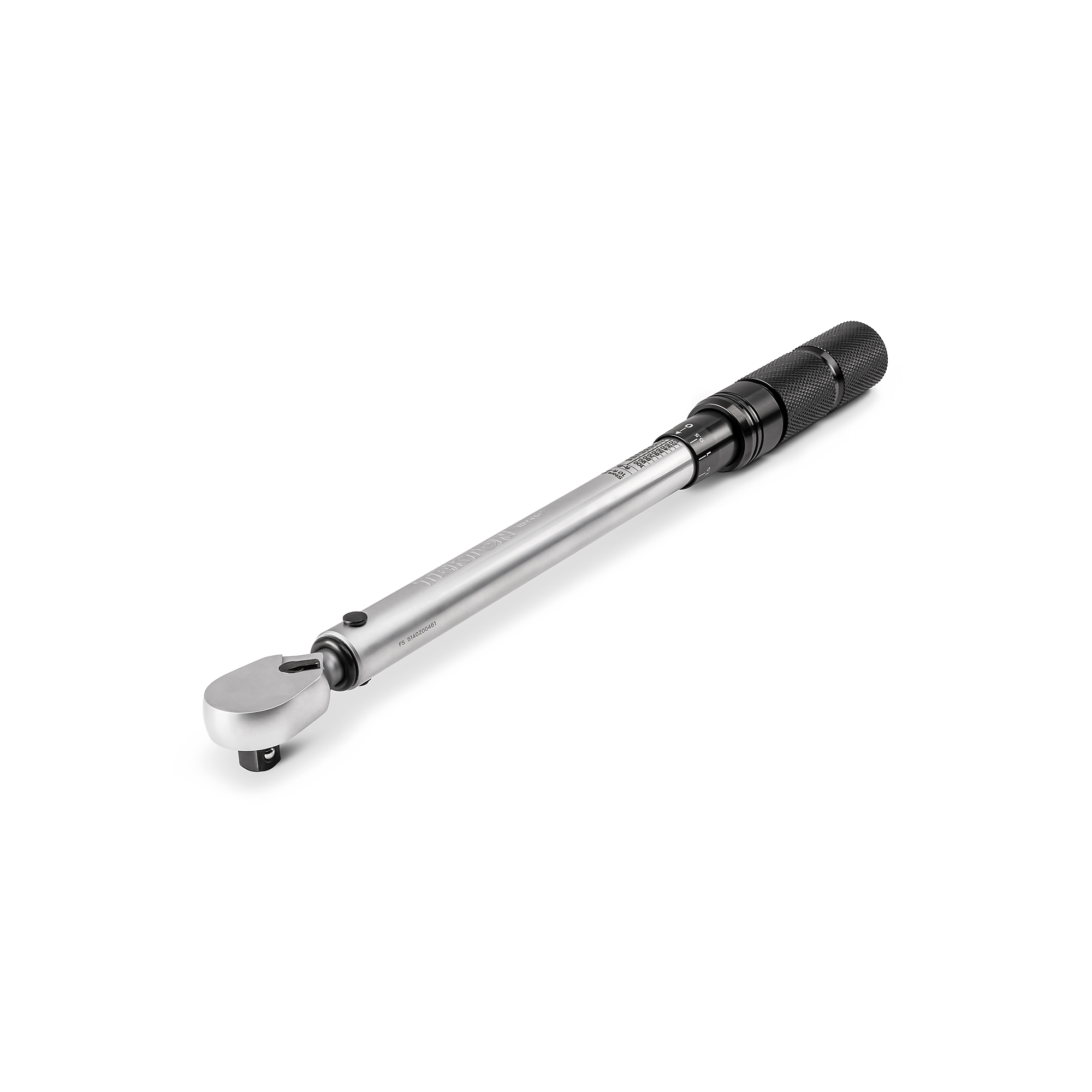 TEKTON 3/8 Inch Drive 90-Tooth Dual-Direction Micrometer Torque Wrench (10 - 100 ft-lb) | TRQ51402
