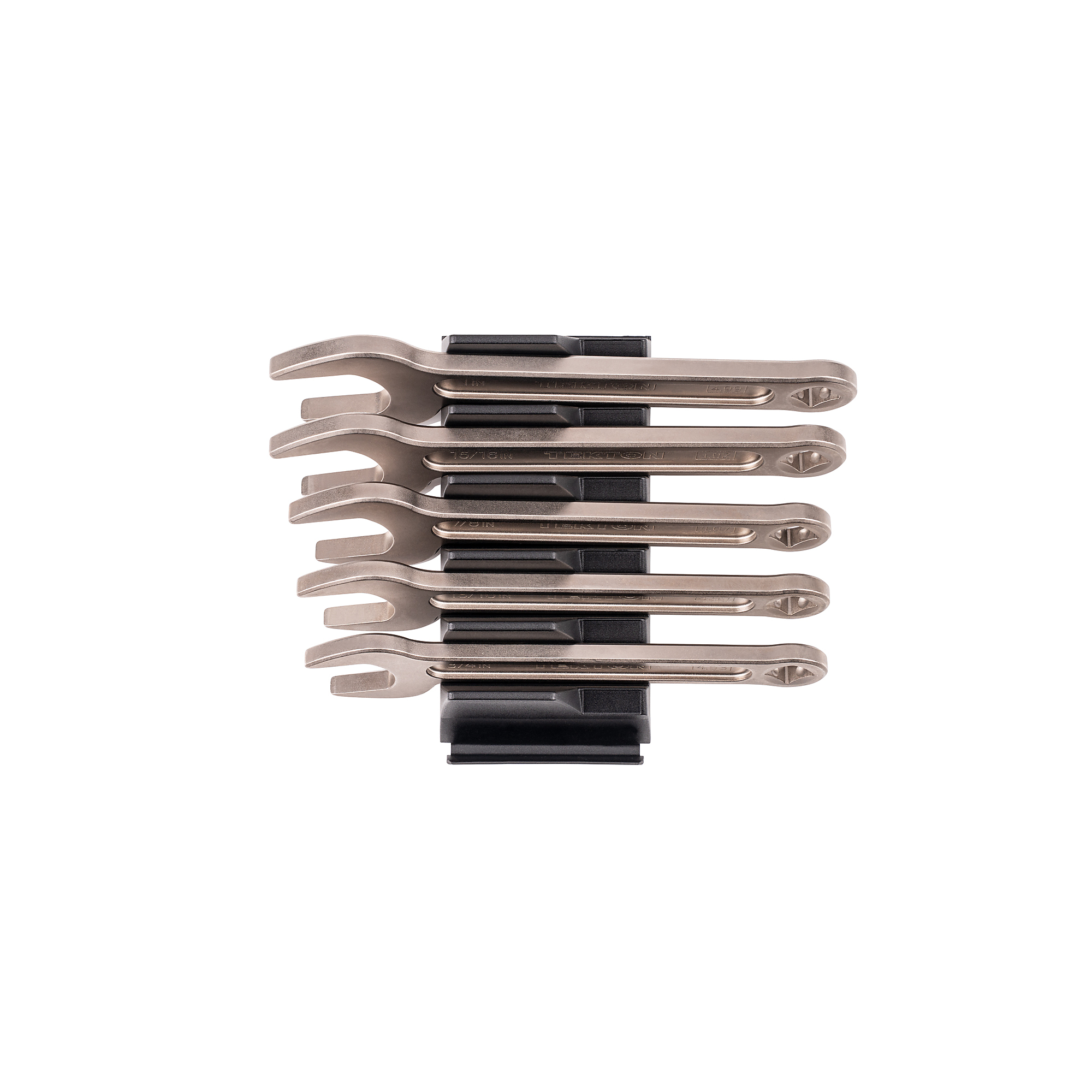 TEKTON Service Wrench Set with Modular Organizers, 5-Piece (3/4 - 1 in.) | WSE95101