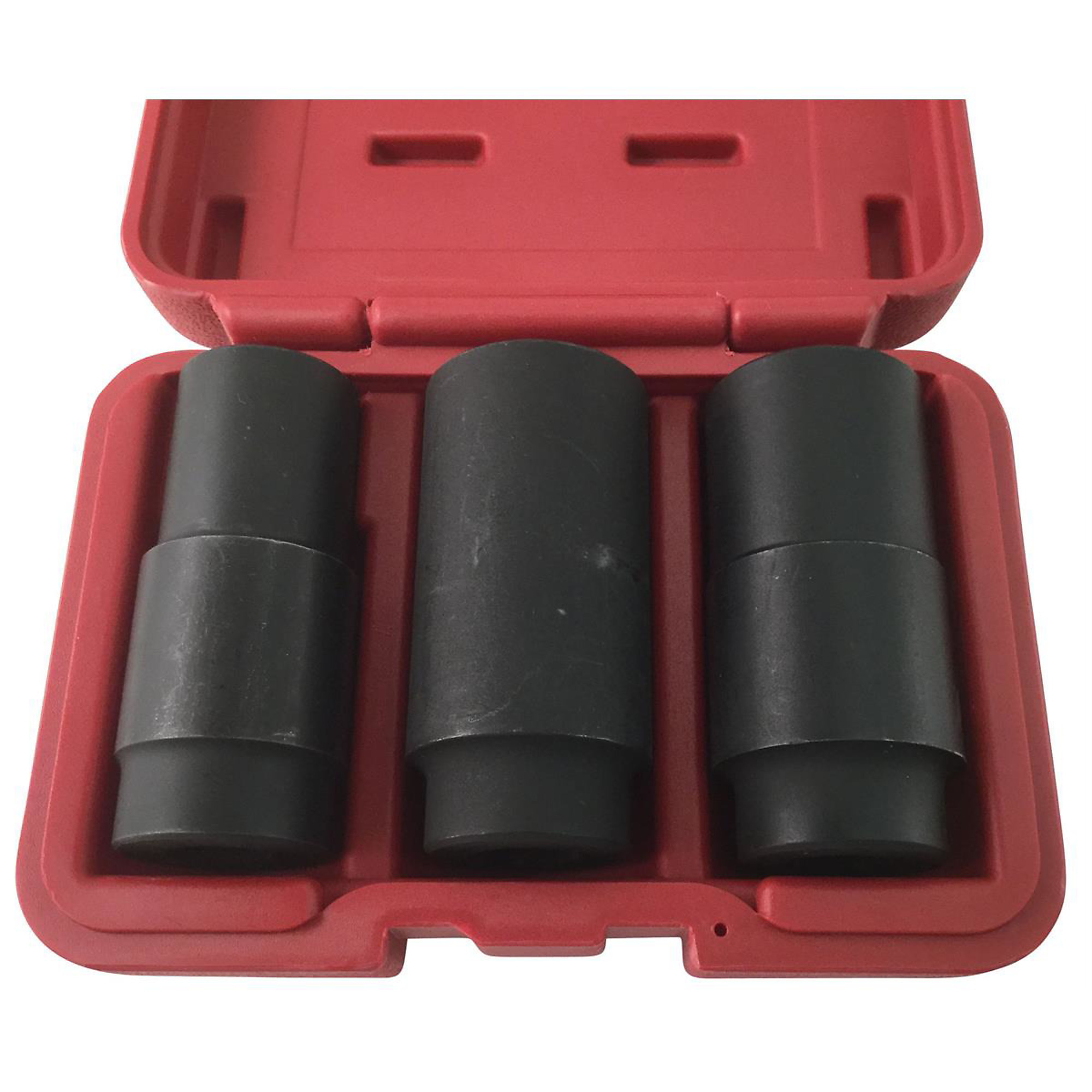 CTA Manufacturing Crank Bolt Socket Set — 3-Piece, 17mm/19mm/21mm, Counter-Weighted, 89mm OAL, Model# CTA1069
