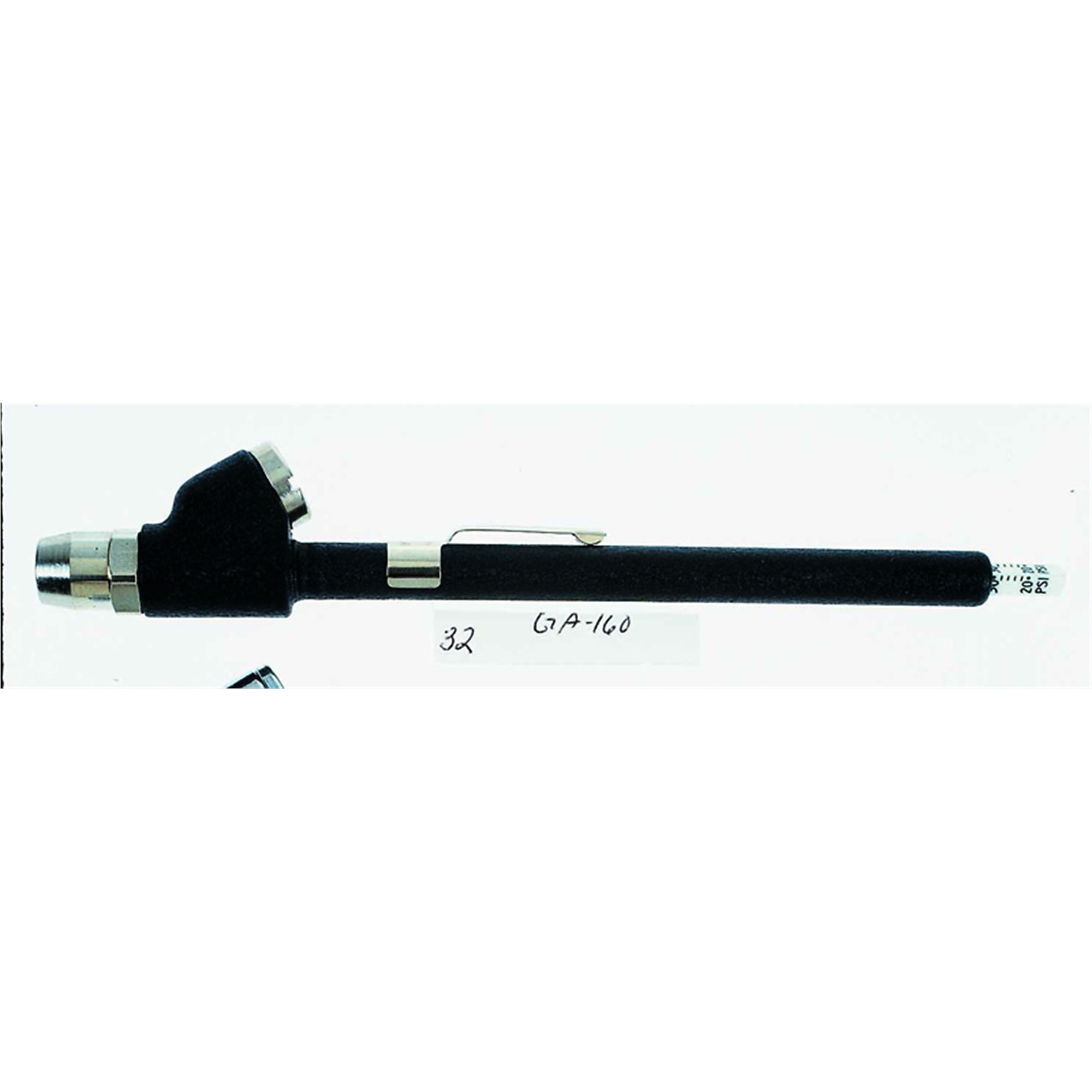 Haltec Dual Foot Truck Gauge — 6in. Length, 20 to 120 psi, Straight, Model# HALGA160