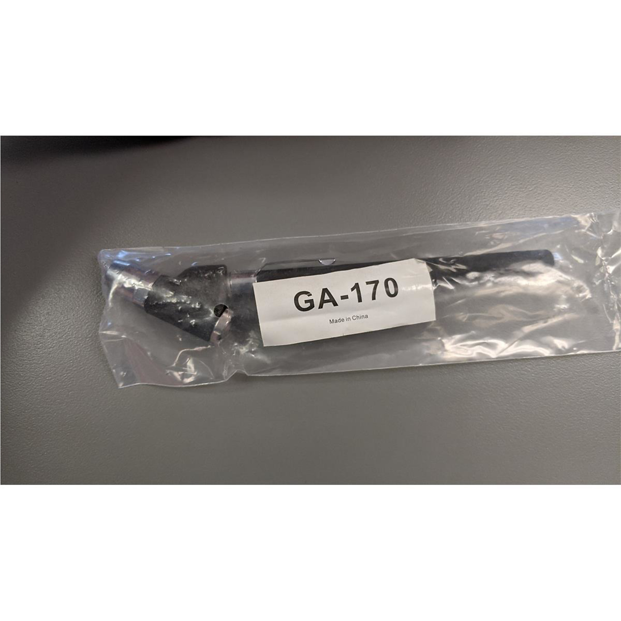 Haltec Dual Foot Tire Gauge — 20-120 PSI, Angled Chuck, Model# HALGA-170