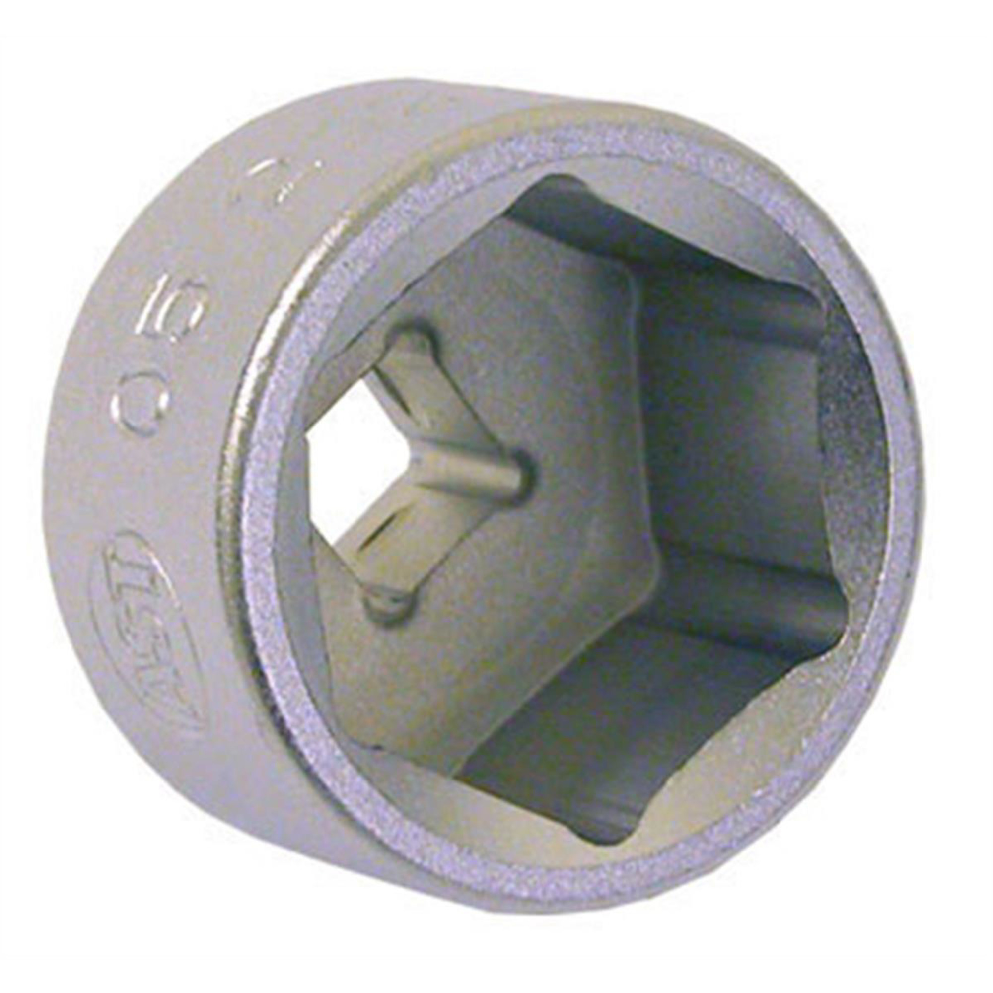 Assenmacher Oil Filter Socket — 27mm, 3/8in. Drive, 6-Point, Satin Finish, Model# ASS2127