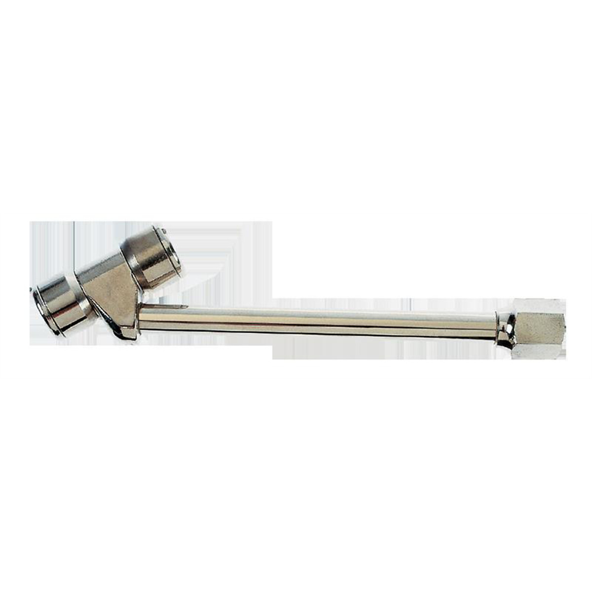 Haltec Large Bore Air Chuck — 45 Degree Angle, 1/4in. FPT, Model# HAL322