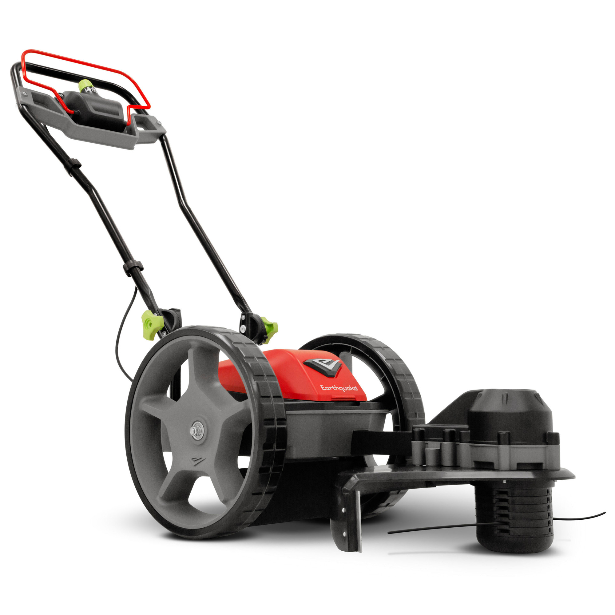 Ardisam Earthquake 60V Walk Behind String Mower — 22in. Cutting Diameter, Includes Two 4Ah Batteries, Three Cutting Speeds, 14in. Never-Go-Flat Wheels, Adjustable Handlebar, Model# 44965