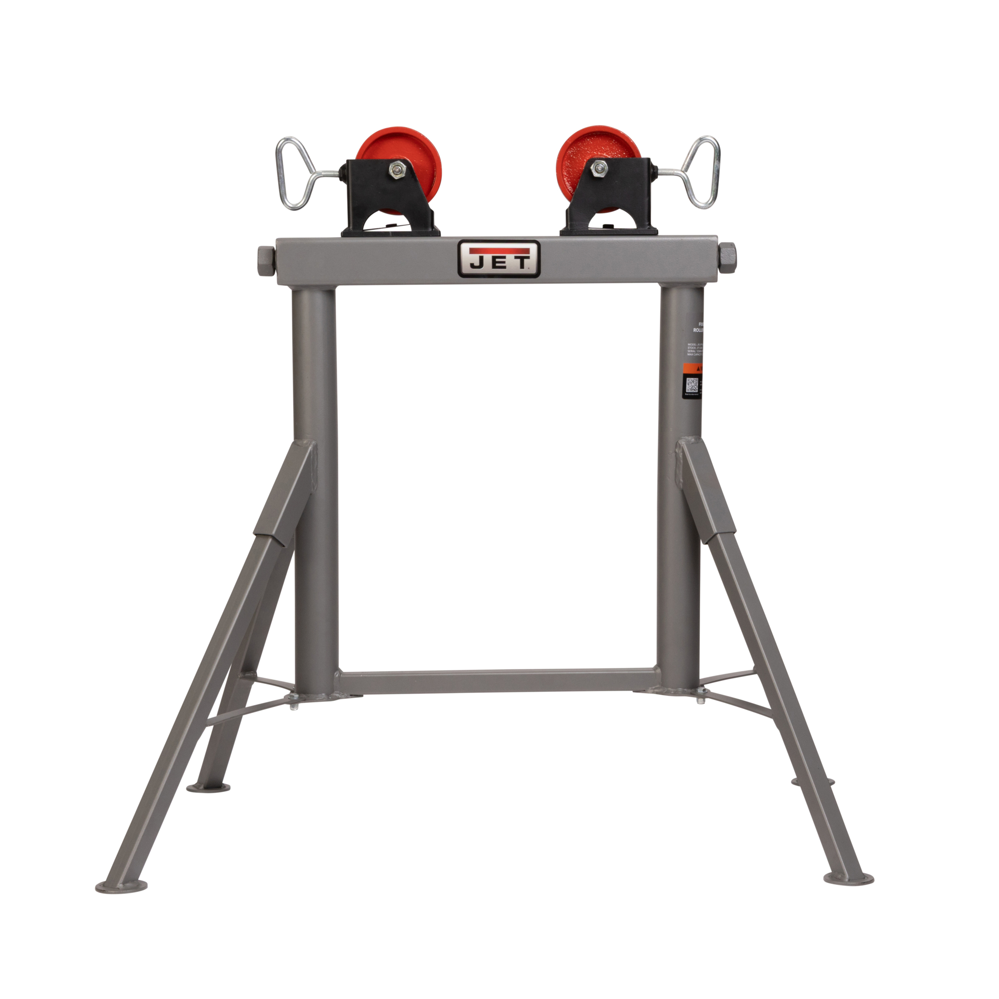 Jet Adjustable Pipe Roller Stand — 2500-Lb. Capacity, 36in. Pipe Diameter, 33in. x 23in. Base, Model# JPJ-FPS