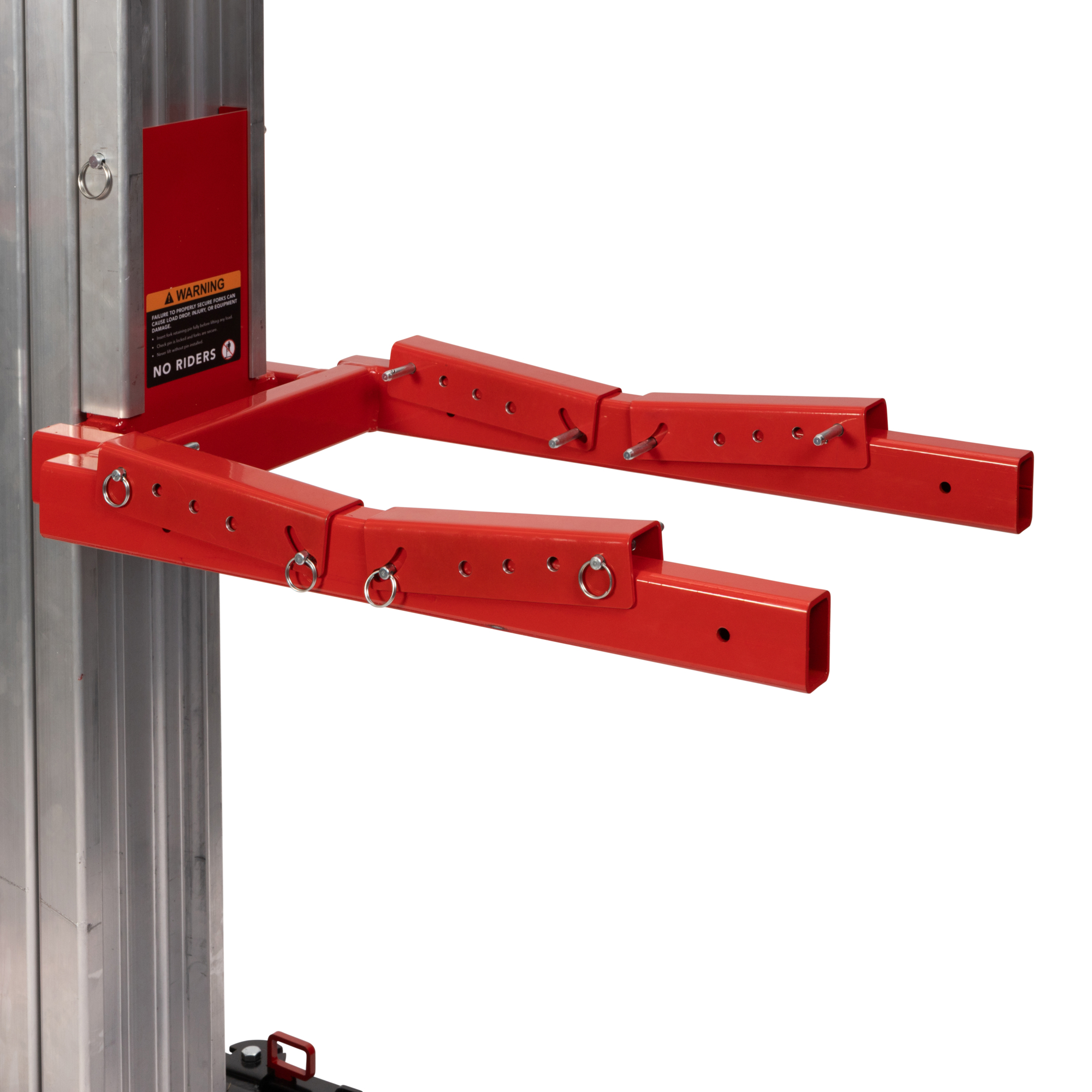 Jet Adjustable Pipe Cradle Kit — Quick-Adjust Pins, Foldable Design, Model# JML-APC