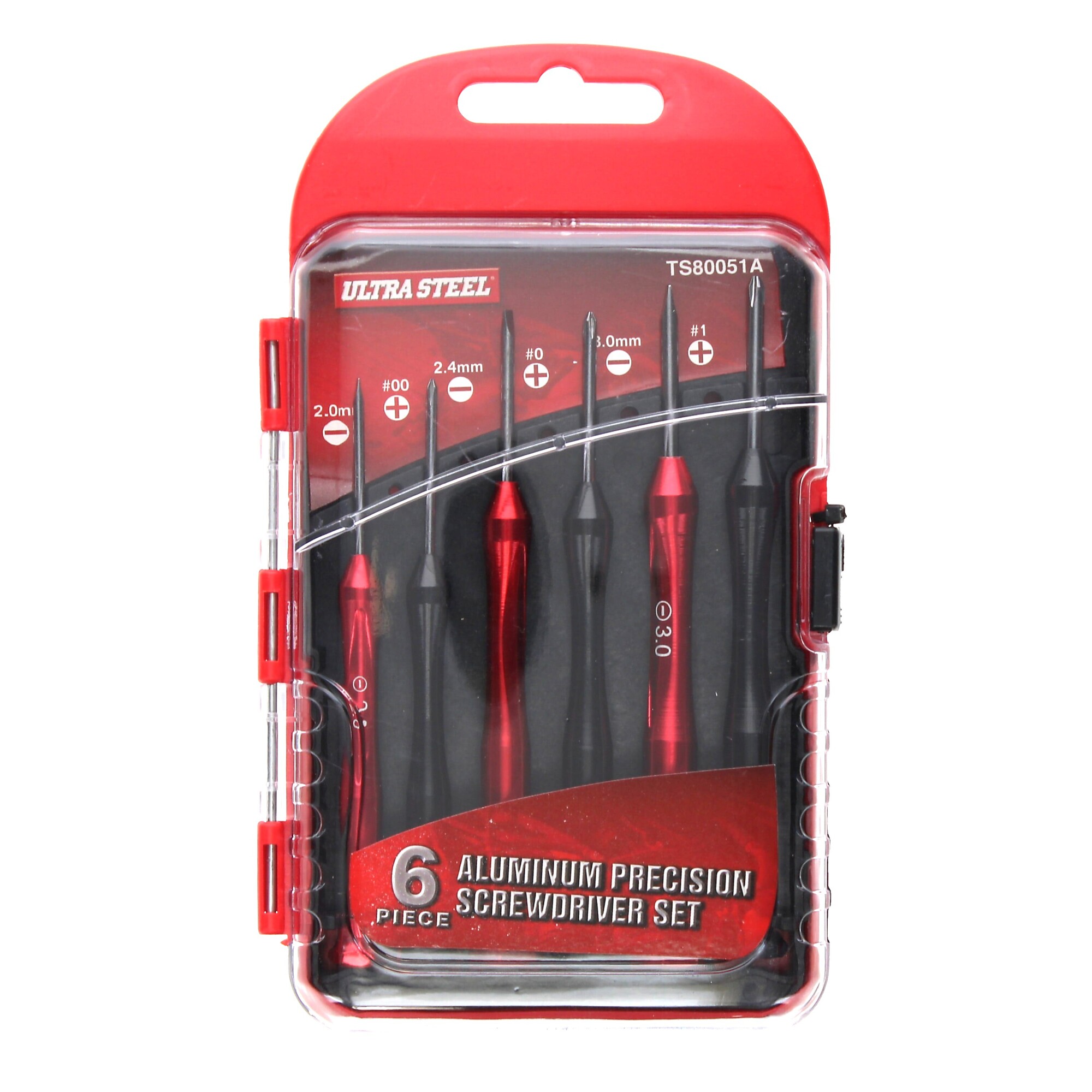 Ultrasteel 6pc Aluminum Precision Screwdriver Set