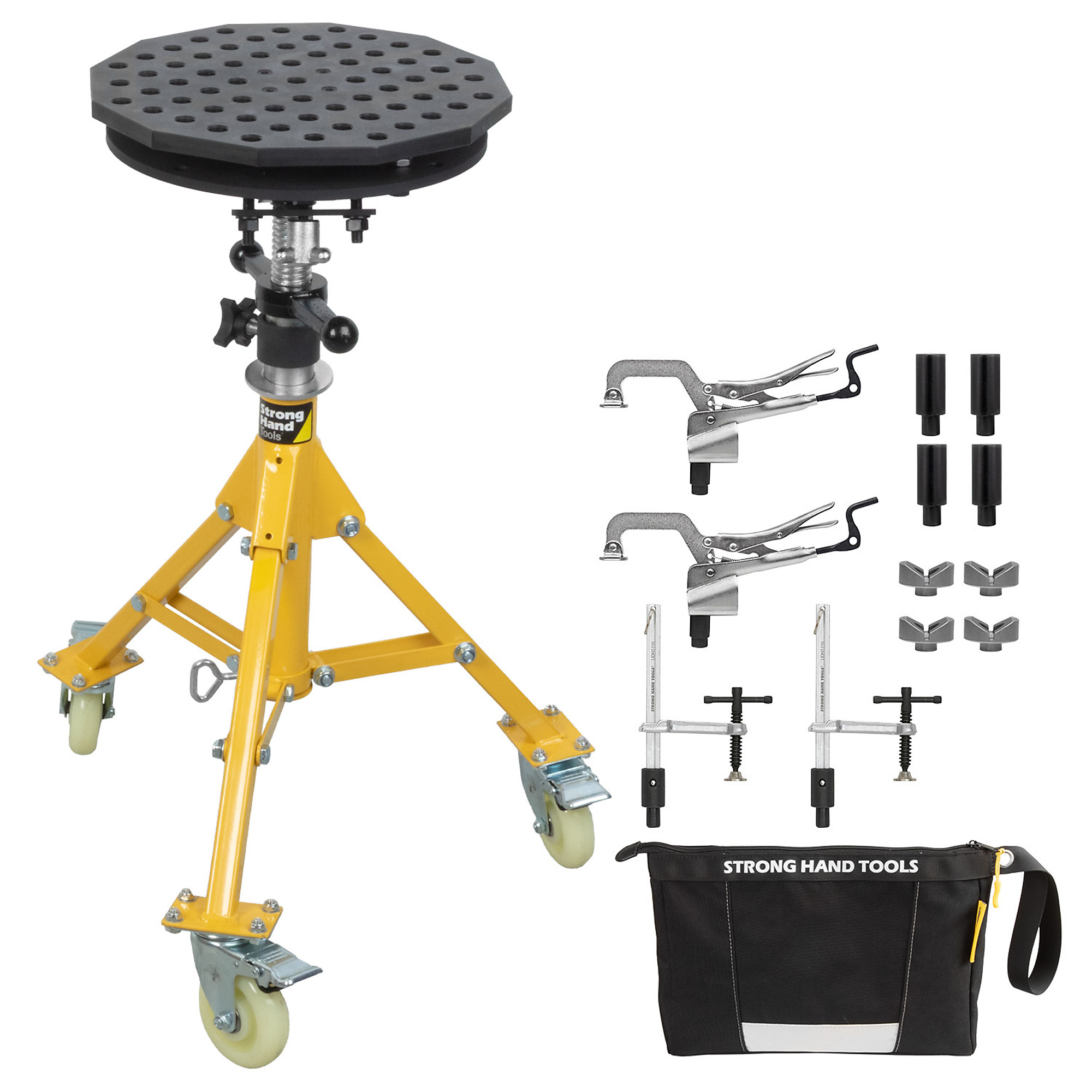 Strong Hand Tools Plate Caster Tripod — 14in., Kit A, Model# TWS14-KC1