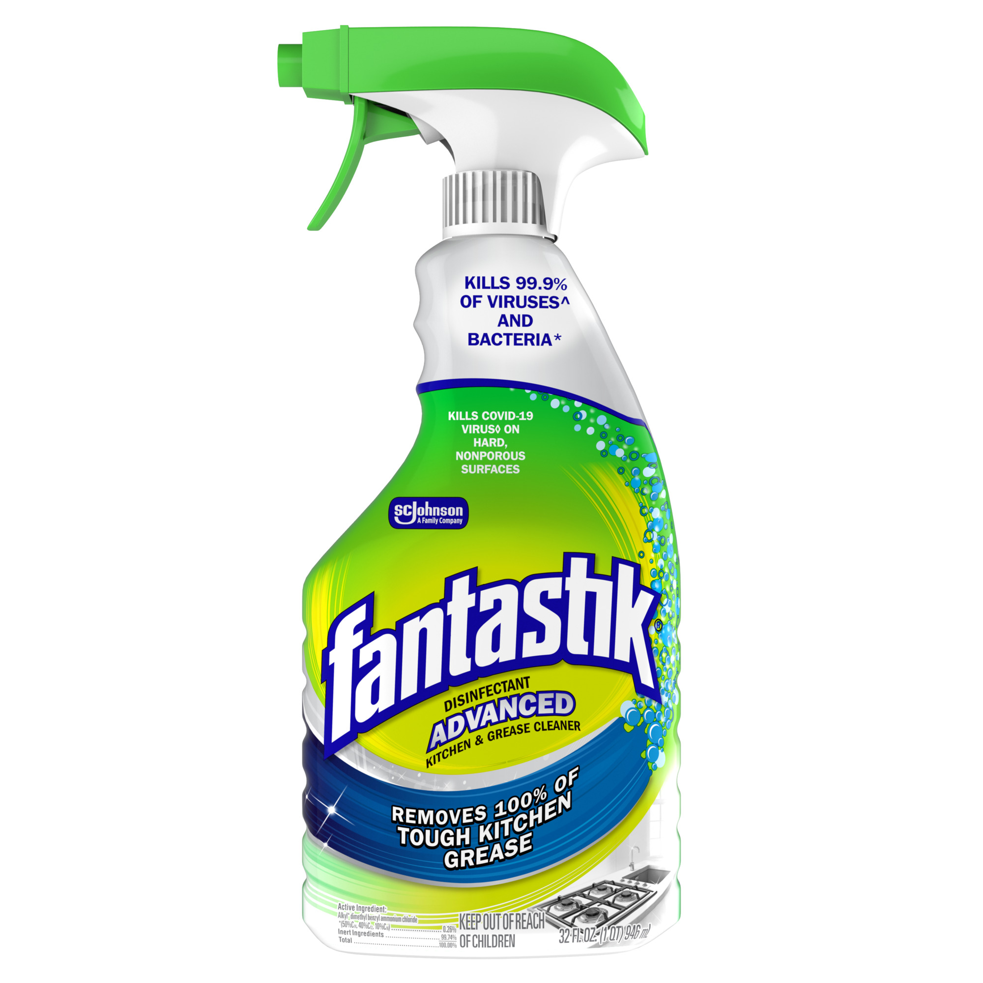 FANTASTIK KITCHEN & GREASE CLEANER 32 OZ