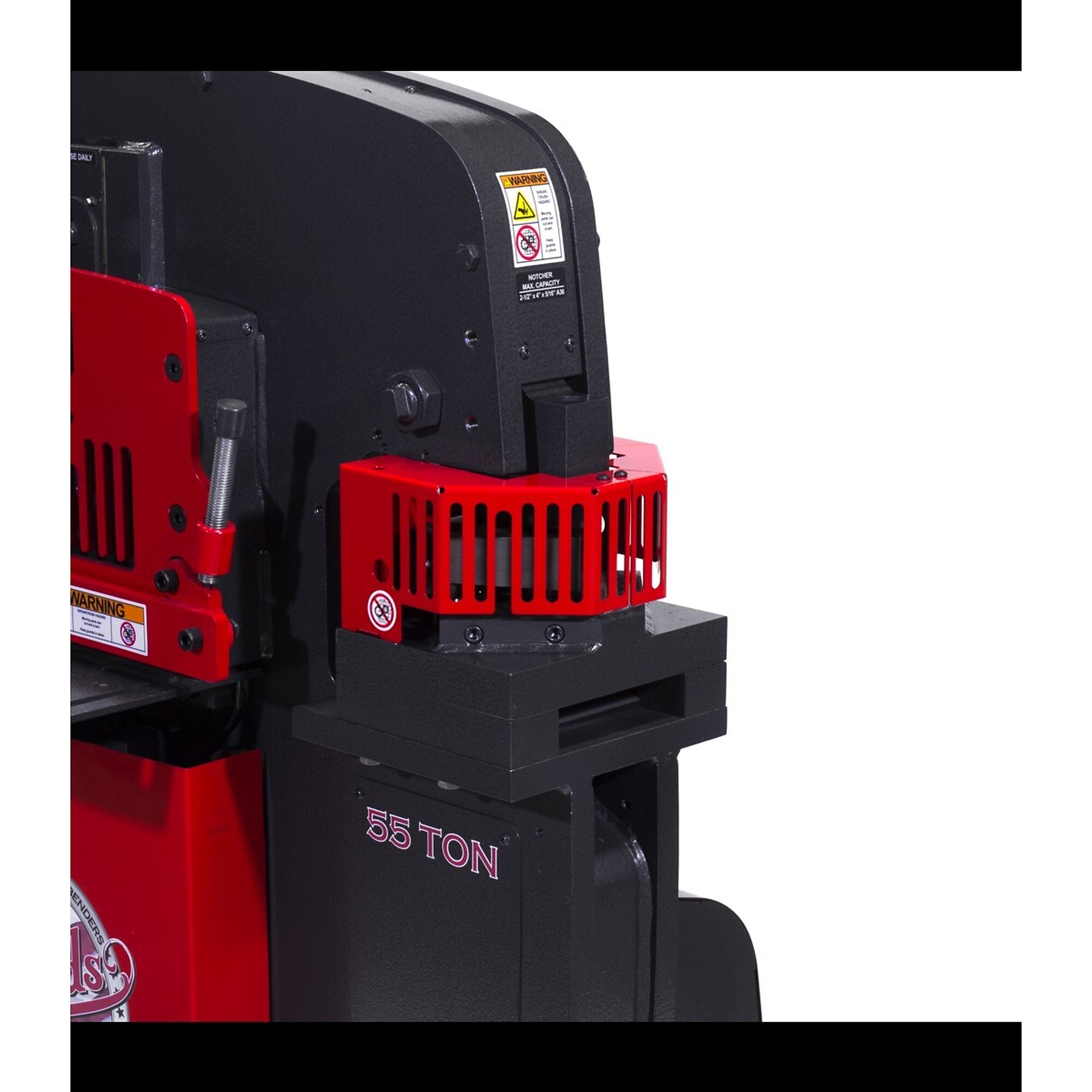 Edwards Ironworkers Angle Notcher — 100 Ton DLX, Compatible with 120 Ton Ironworkers, Model# ED9-AC0126