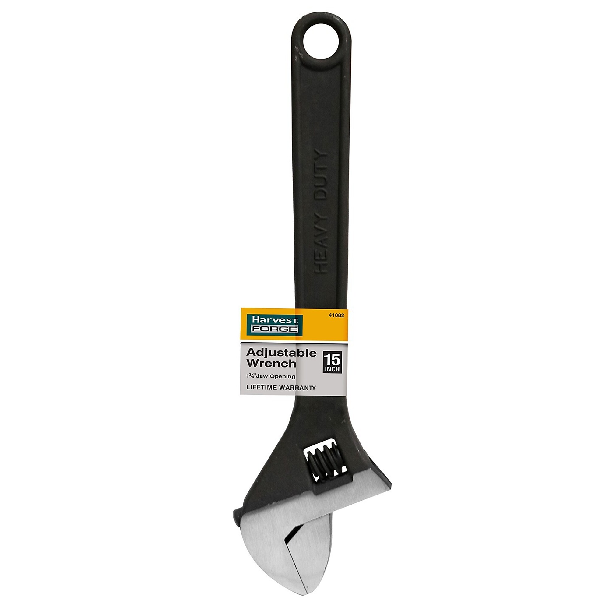 Harvest Forge, 15" Black Adjustable Wrench, Model # 41082