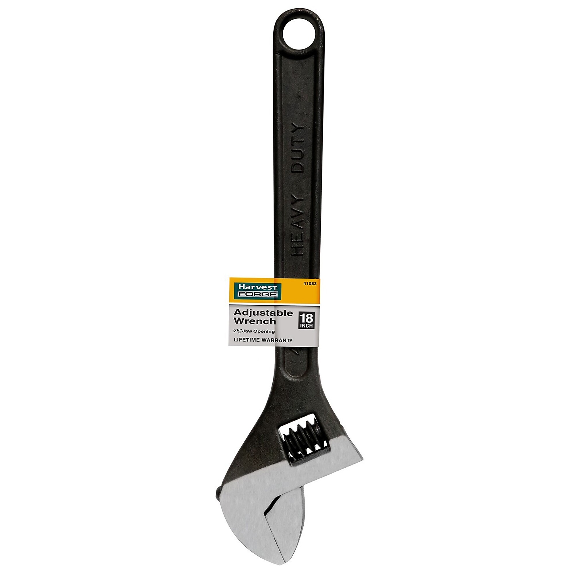 Harvest Forge, 18" Black Adjustable Wrench, Model # 41083