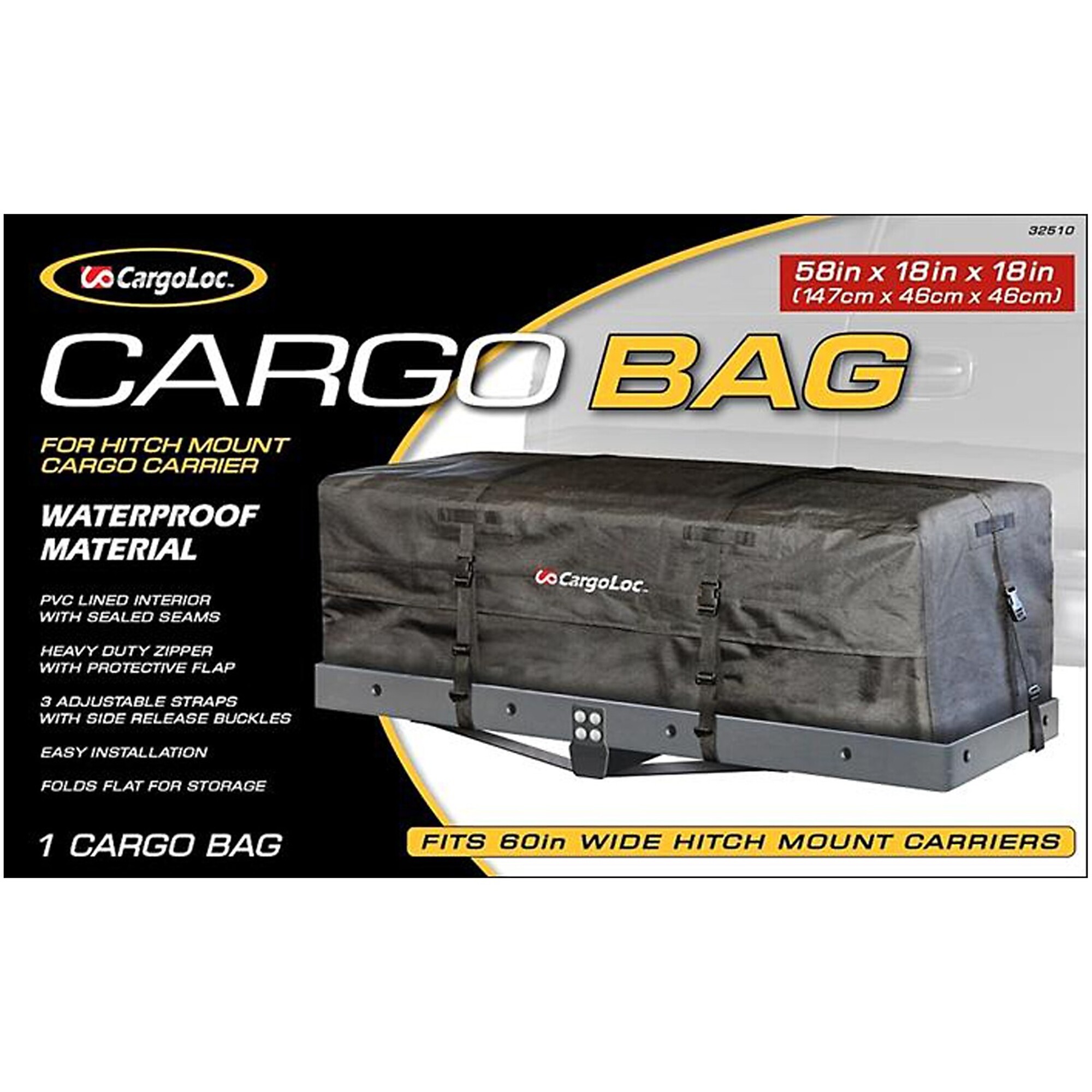 CargoLoc, CargoBag, 58" x 58" x 18" Model # 32510