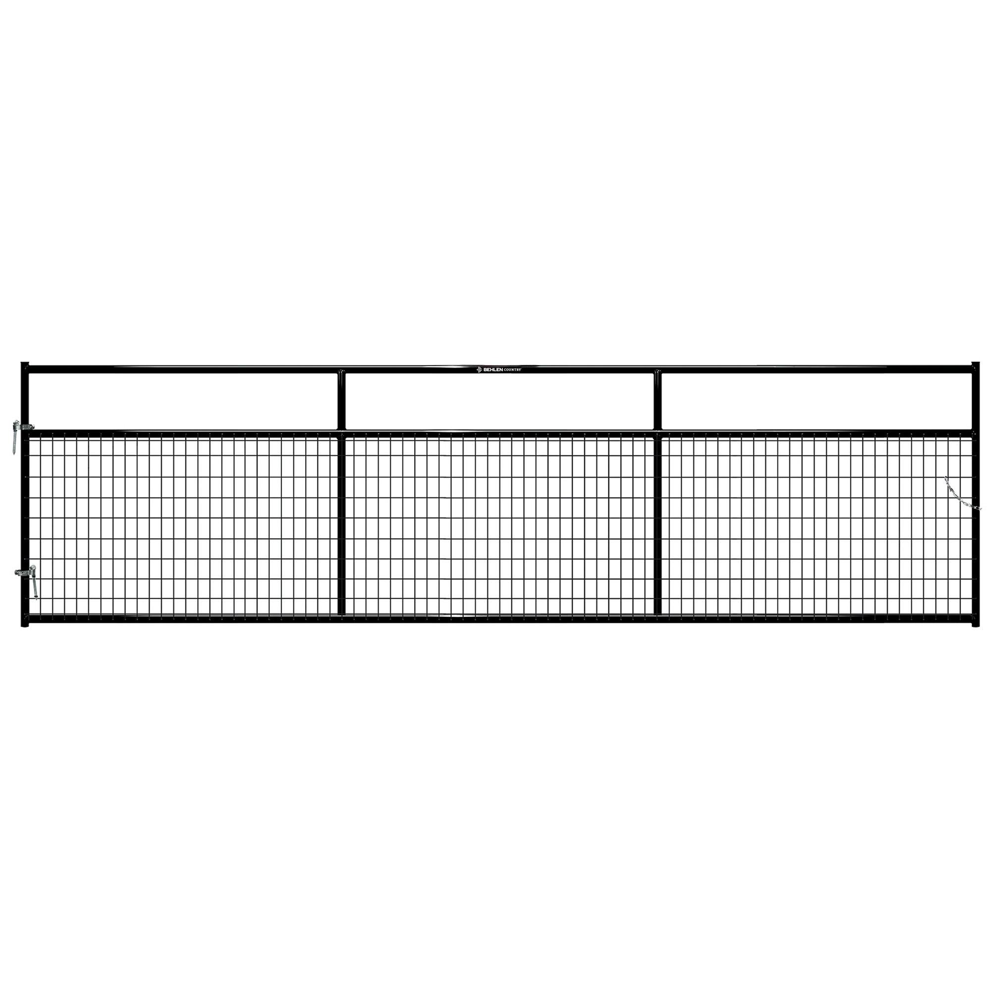 Behlen Country 16' - Frontier Gate | Black