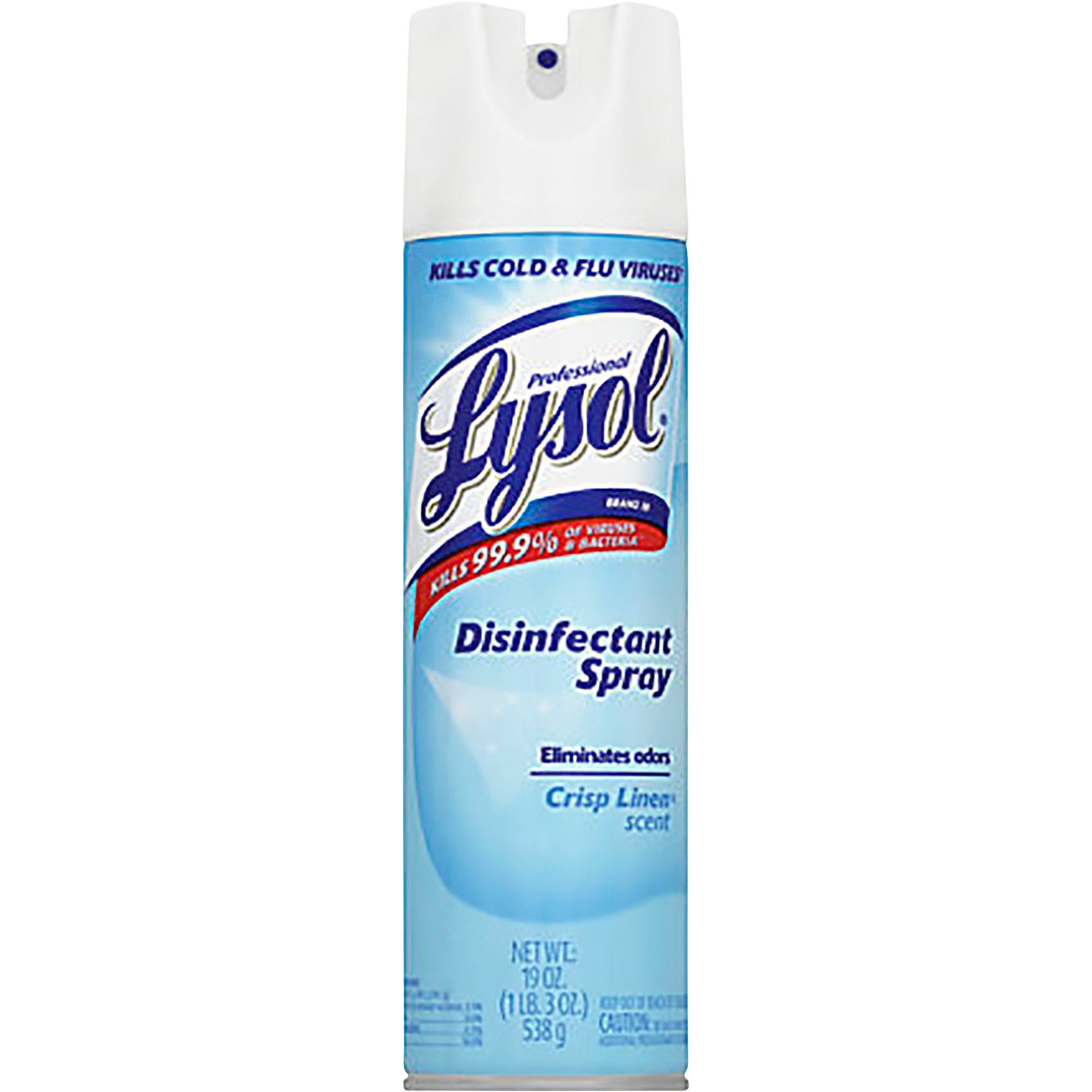 Lysol Professional Disinfectant Spray — 19-Oz. Cans, Case of 12, Model ...