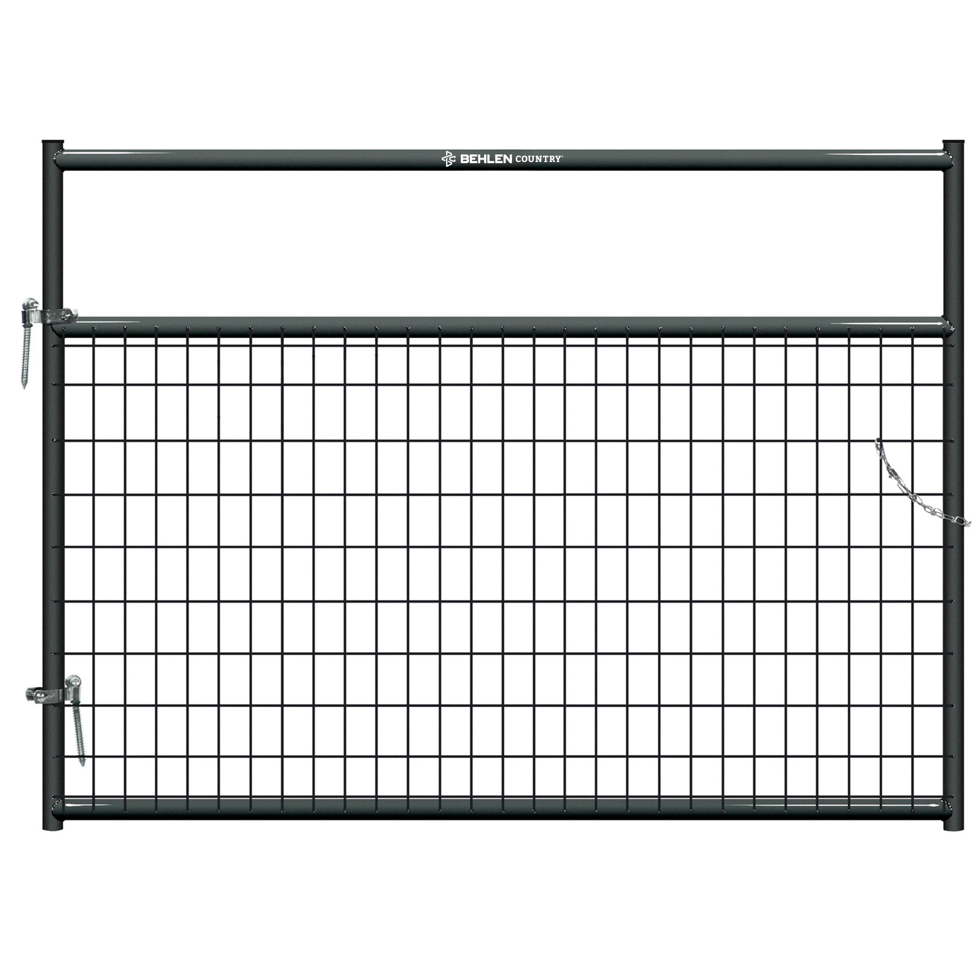 Behlen Country Frontier Gate — 6ft., Gray, Model# 40132067