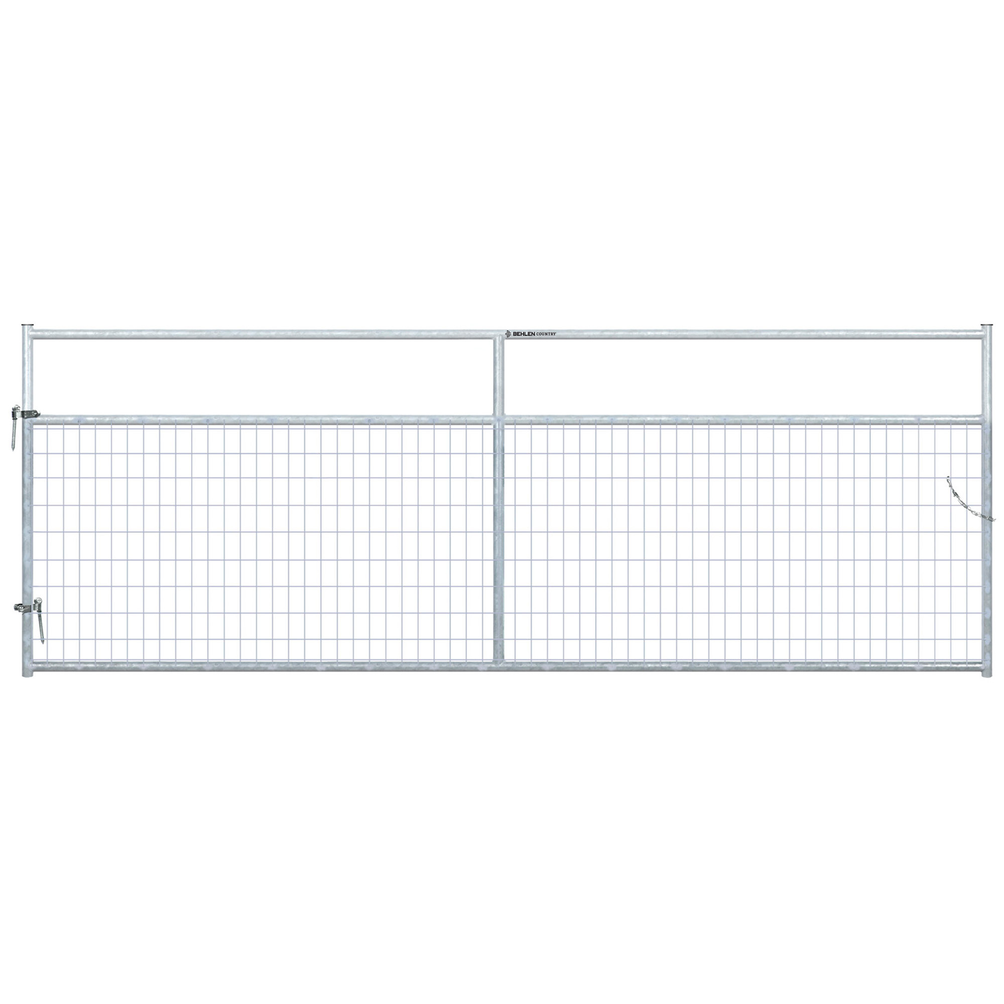 Behlen Country 12' - Frontier Gate | Galvanized