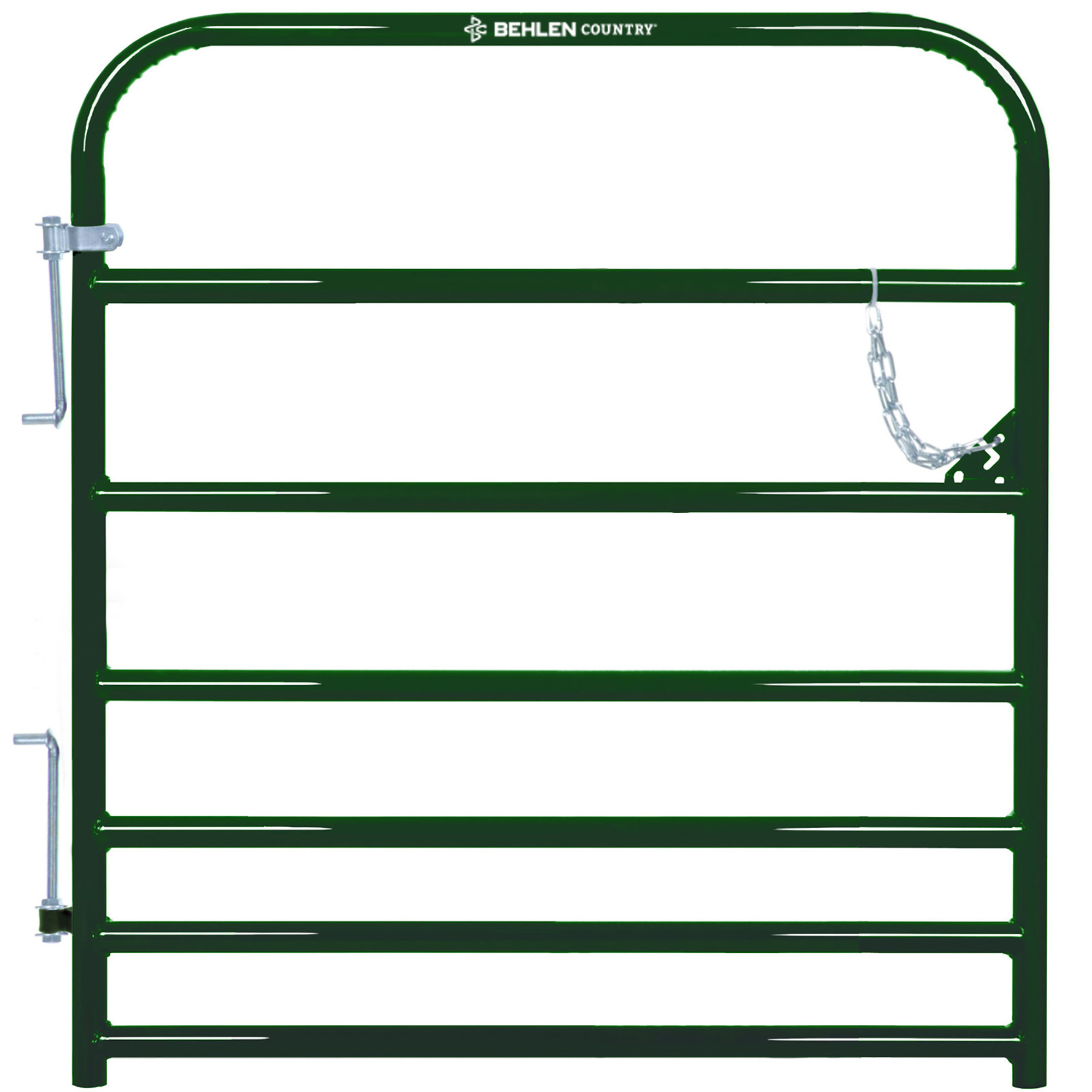 Behlen Country Pasture Pro 7-Bar Gate — 4ft., Green, Model# 40169042