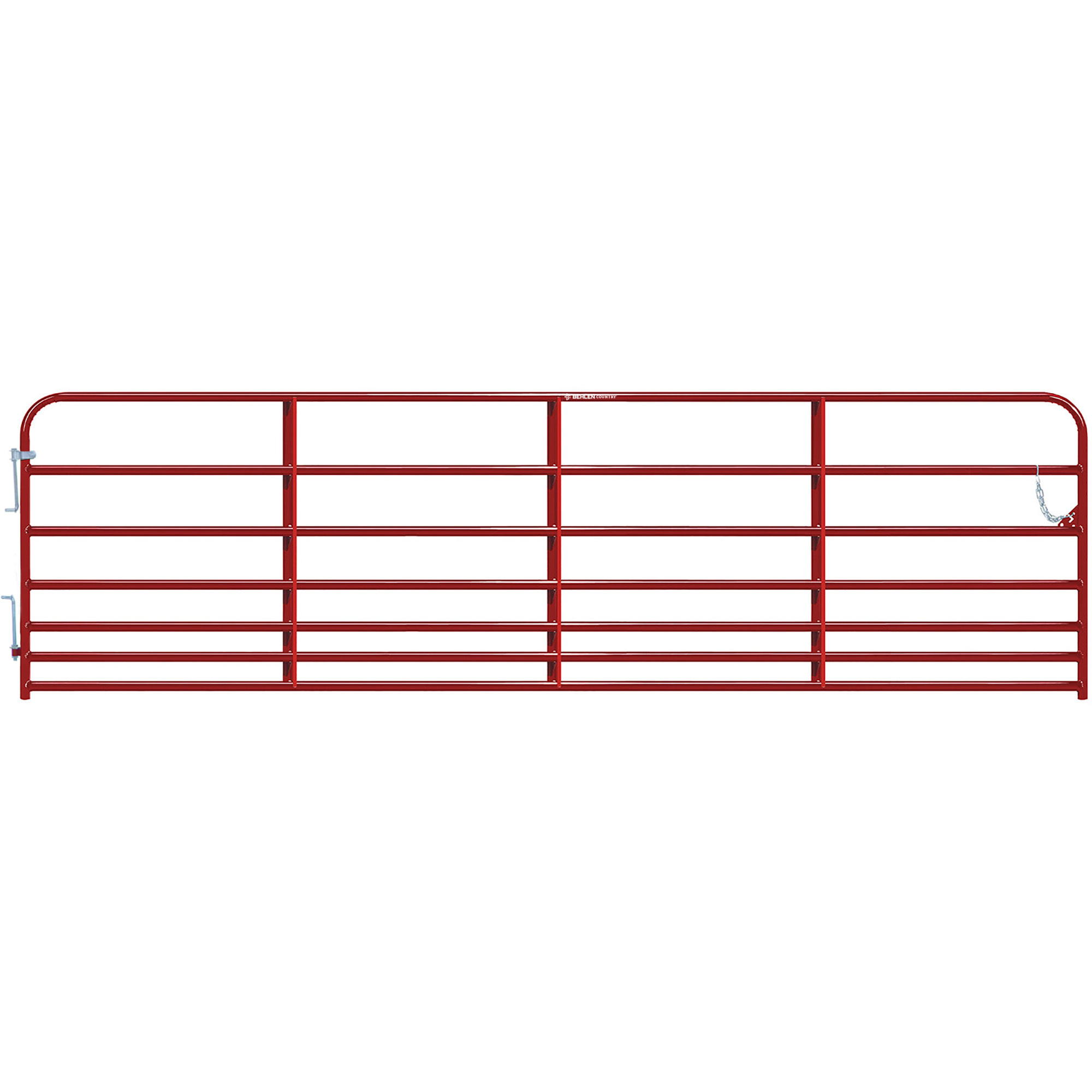 Behlen Country 14' - Pasture Pro 7-Bar Gate | Red