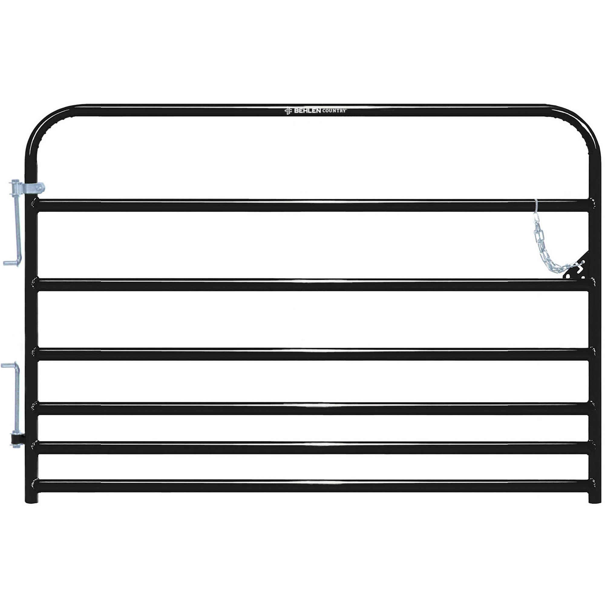 Behlen Country 6' - Pasture Pro 7-Bar Gate | Black