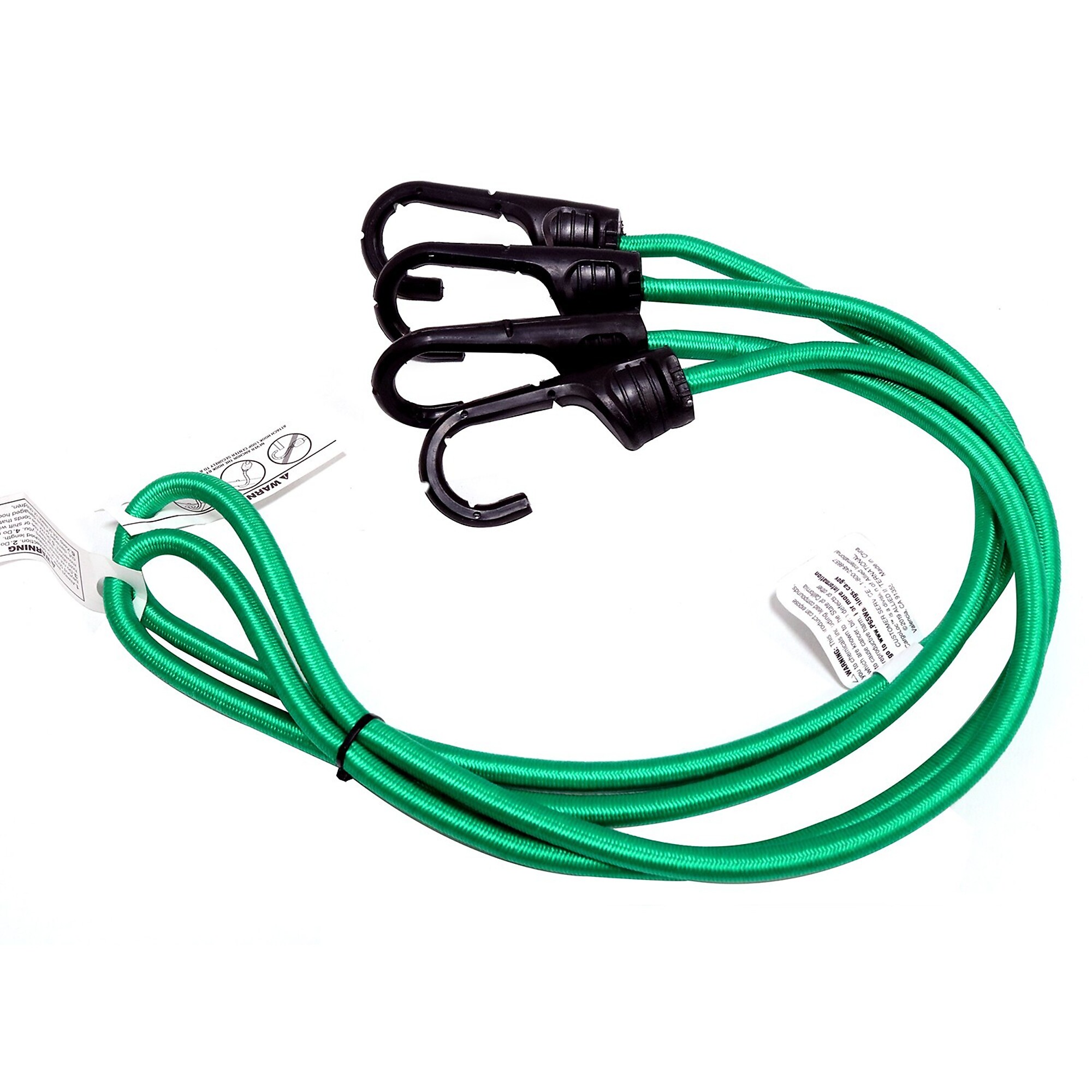 CargoLoc, 2 Pc 42" Bungee Cords with Molded Steel Hooks, Model # 42447