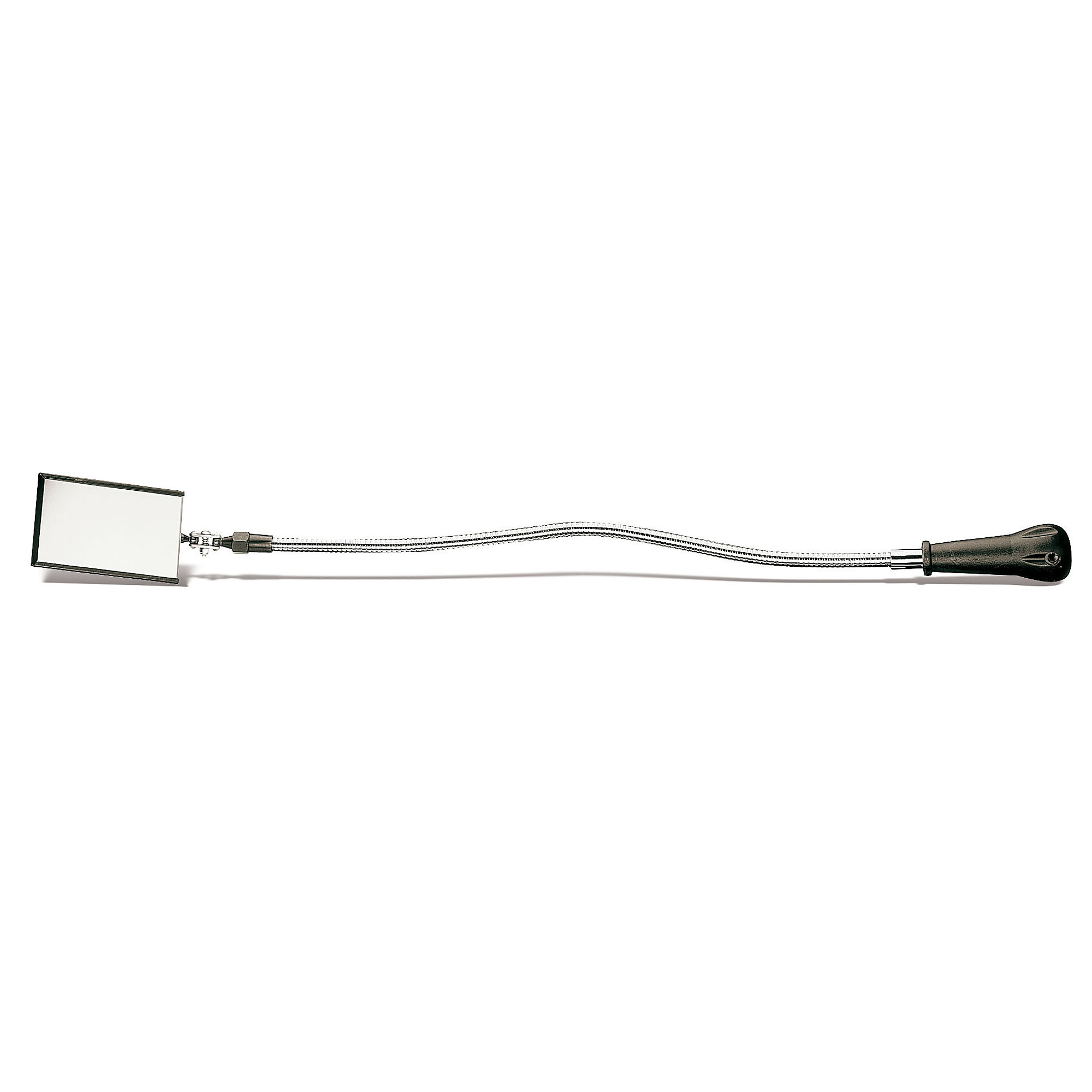Beta Inspection Mirror with Flexible Handle — 23.6in. Length, 2.08in. x 3.54in. Square Head, Non-Slip Grip, Model# 1715FL/A