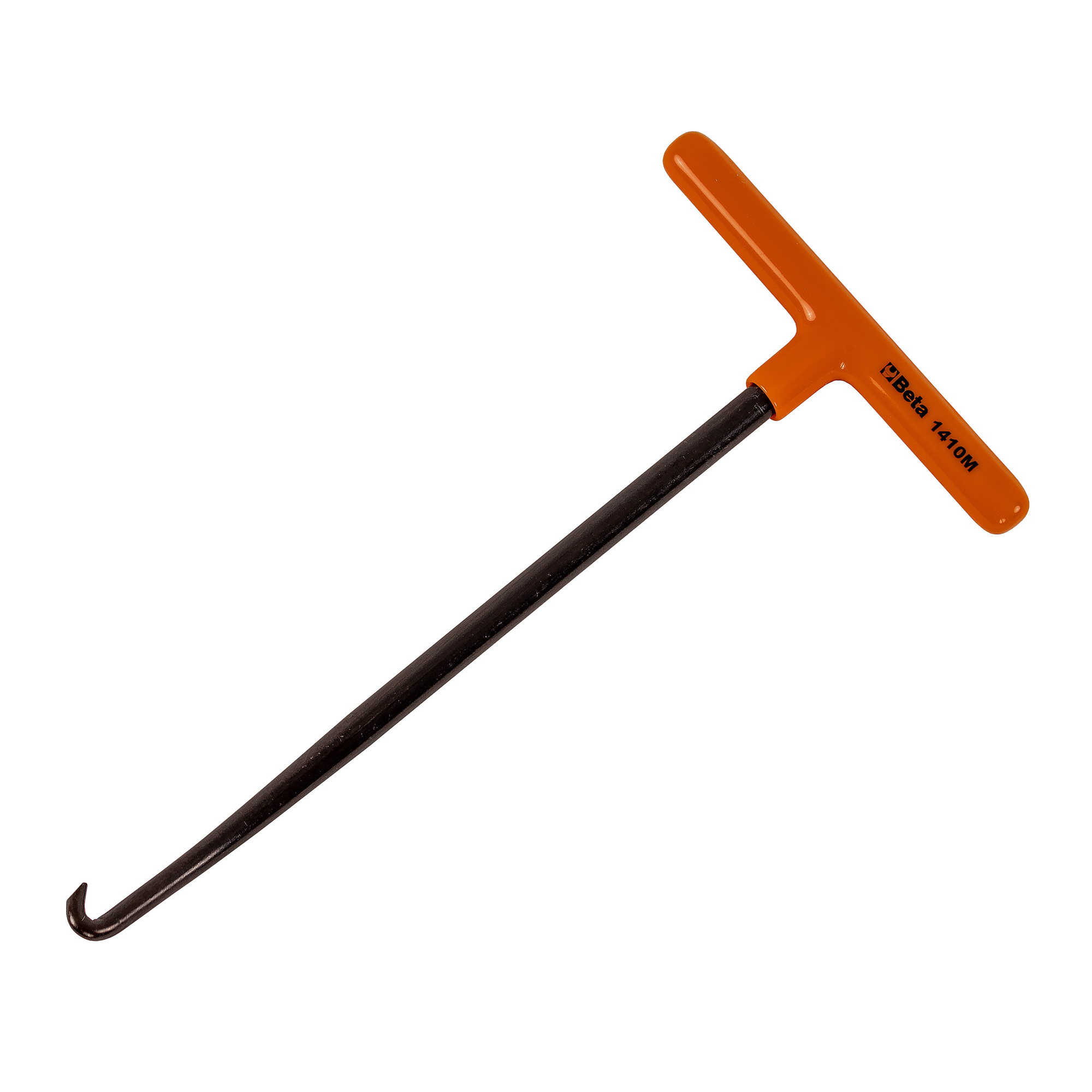 Beta 1410M Spring Puller Hook Wrench — 6in., Plastic Coated T-Handle, 3 ...