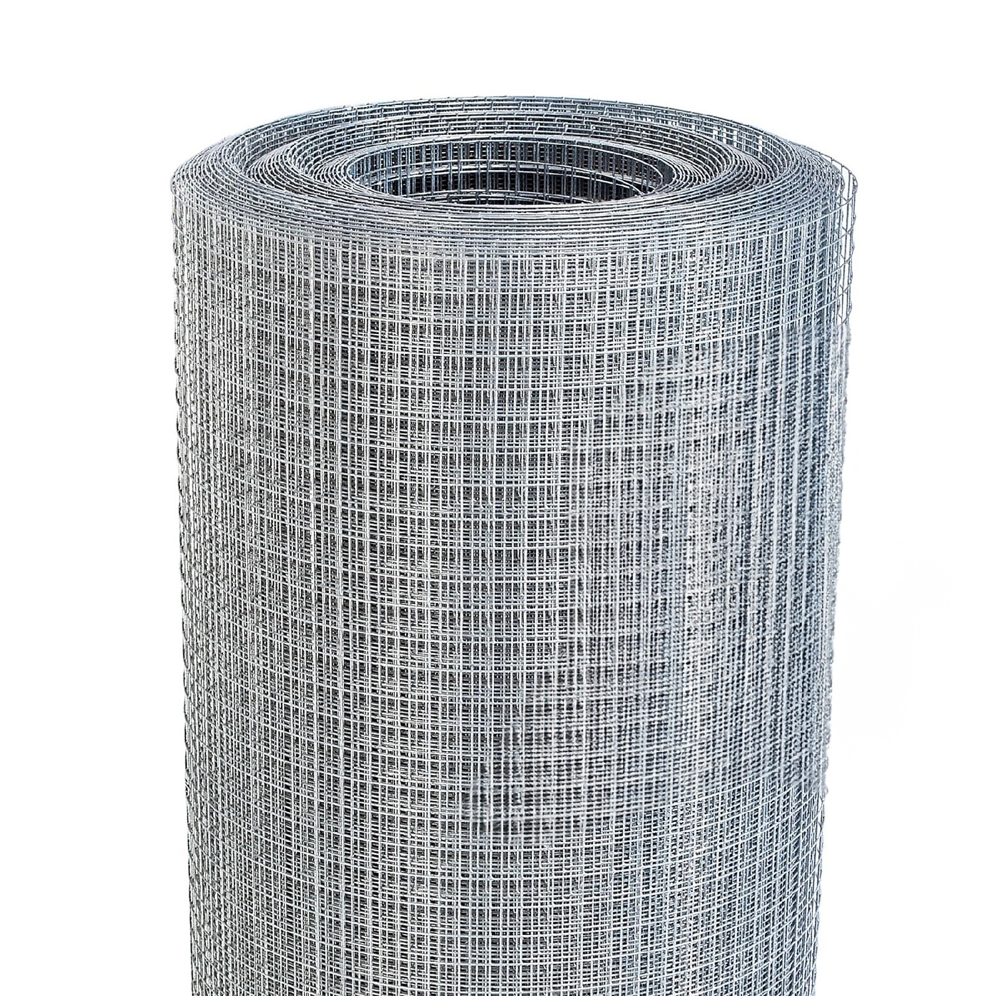 BlackTeck 19-Gauge Hot-Dip Galvanized Welding Hardware Cloth — 1/2in. x 4ft. x 100ft., Model# N2-3S5FRR
