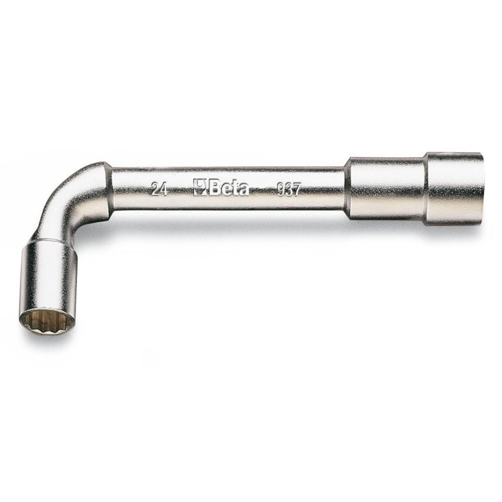 Beta Double End Socket Wrench — 21mm x 21mm, 6-Point/12-Point, High-Polished Chrome, Model# 937 21X21