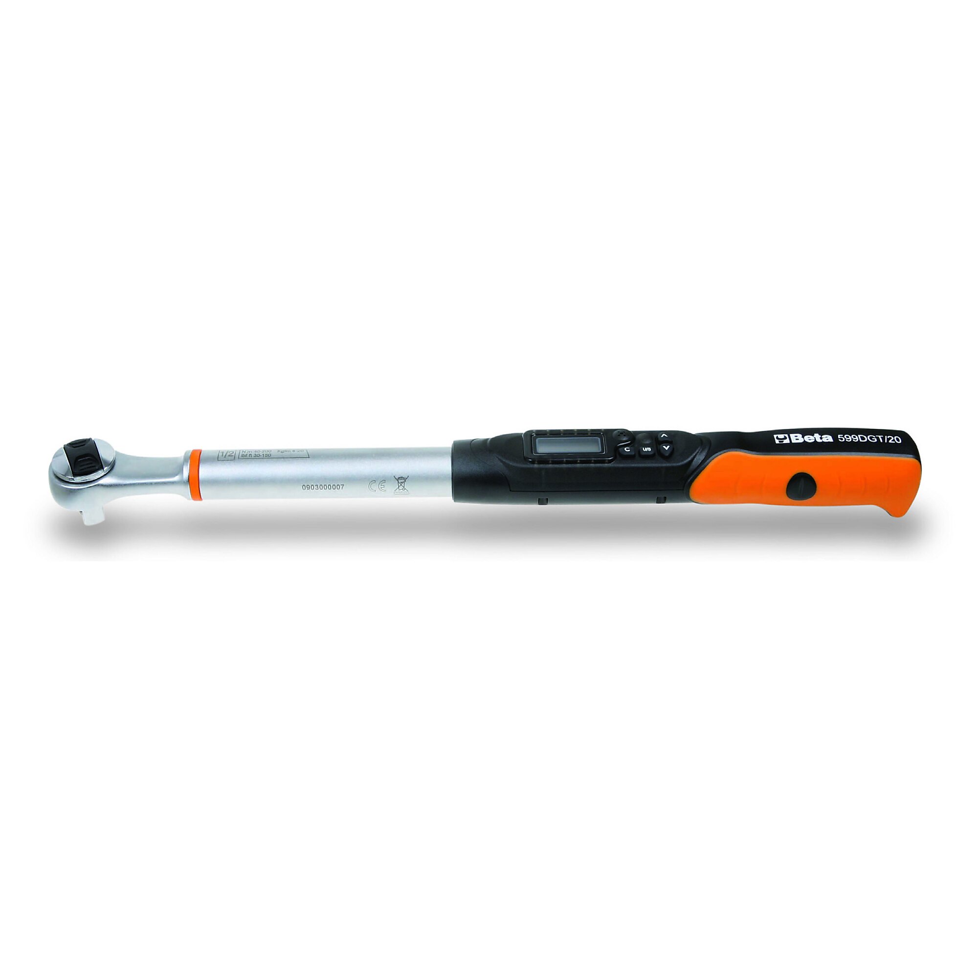 Beta Electronic Torque Wrench — 1/2in. Drive, 68-340 Nm, Digital LCD, Model# 599DGT/30