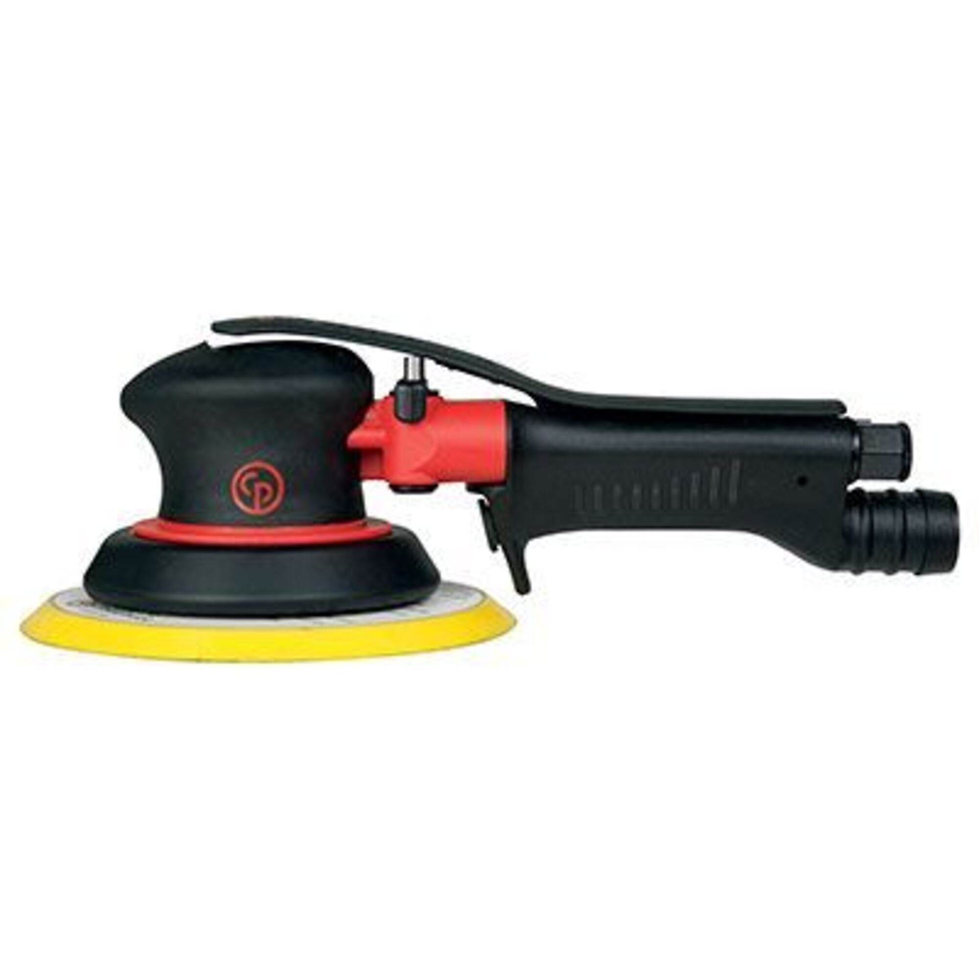Chicago Pneumatic Air Random Orbital Sander — 6in., 0.28 HP, 11000 RPM, Non-Vacuum, Handle Grip, Model# CP7255H
