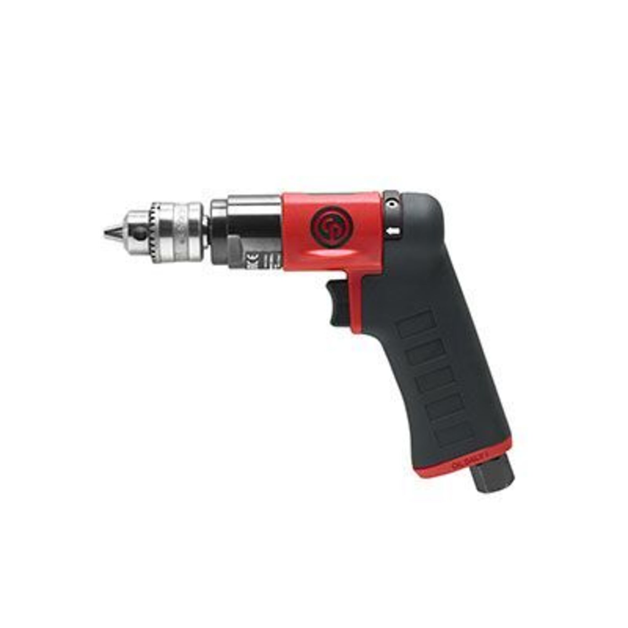 Chicago Pneumatic CP7300RC Air Drill — 1/4in., Reversible, Keyed Chuck, Pistol Handle, 0.31 HP, 2800 RPM, Model# CP7300RC