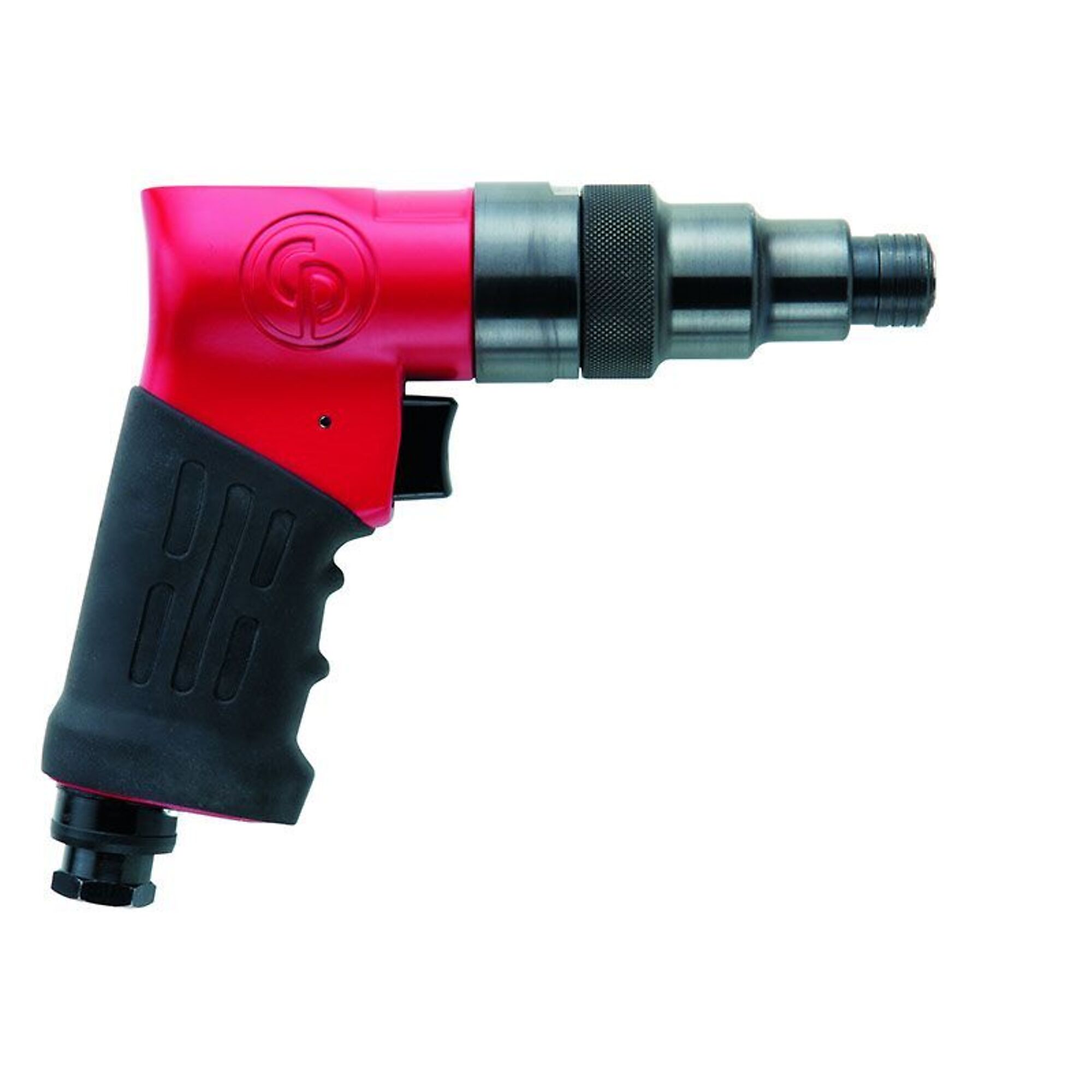 Chicago Pneumatic Hex Shank Air Screwdriver — 1/4in., Reversible, Positive Clutch, Pistol Handle, 7.4 ft.-lbs. Max Torque, 2100 RPM, Model# CP2780