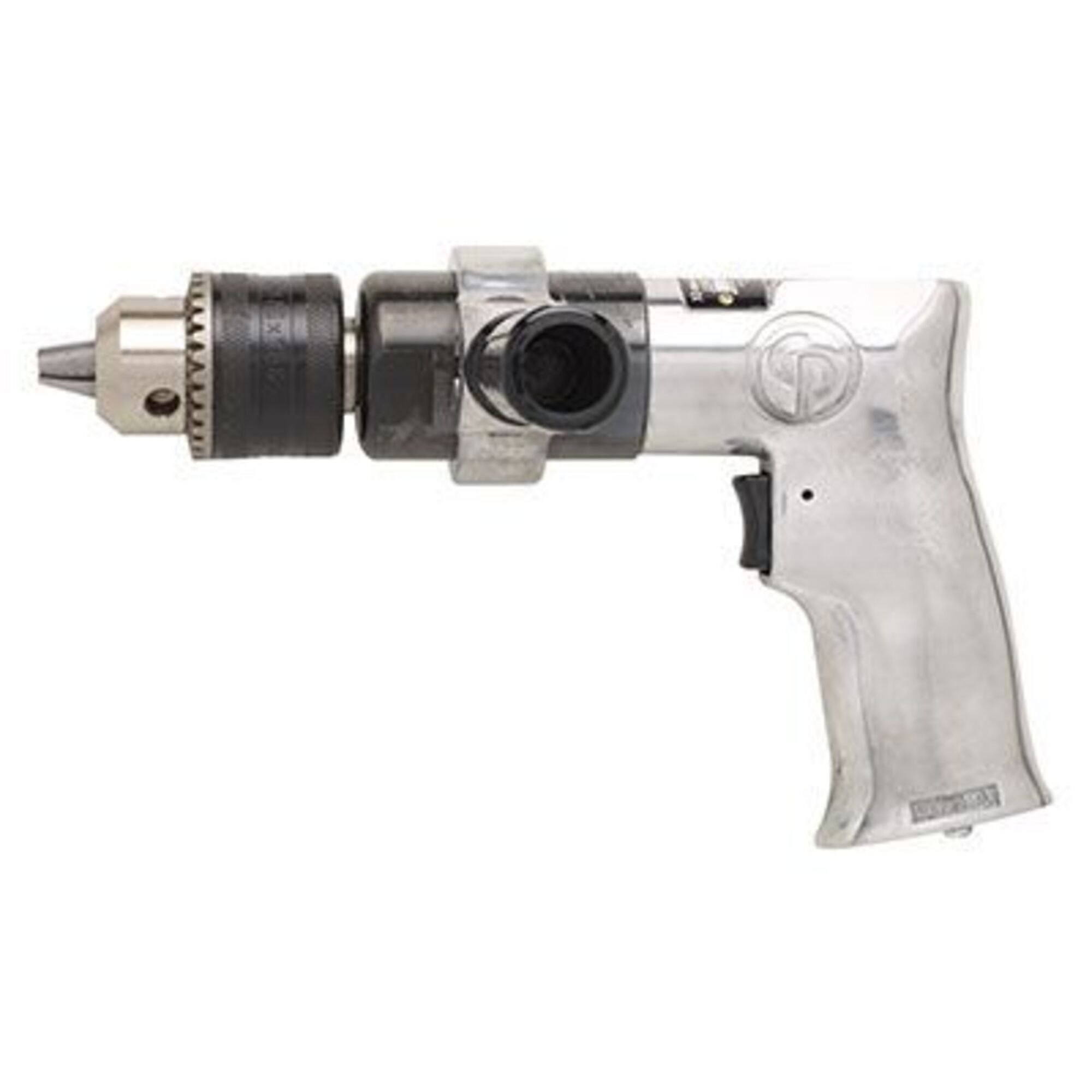 Chicago Pneumatic Air Drill — 1/2in., Keyed Chuck, Aluminum Housing, 0.5 HP, 500 RPM, Model# CP785H