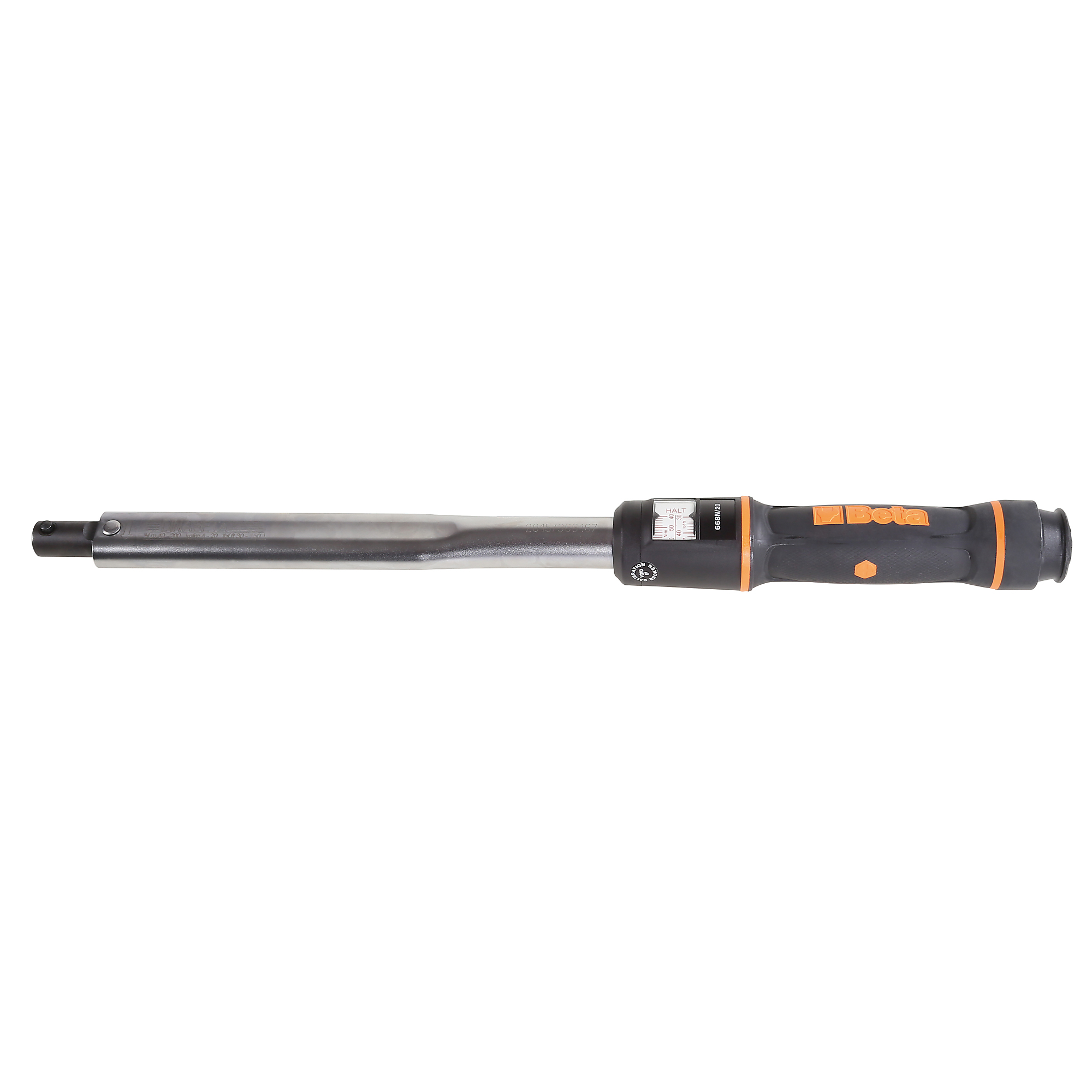 Beta Click-Type Torque Bar — 5-25 Nm, 4-18 ft.-lbs., ±3% Torque Accuracy, 220mm Length, Model# 668N/2