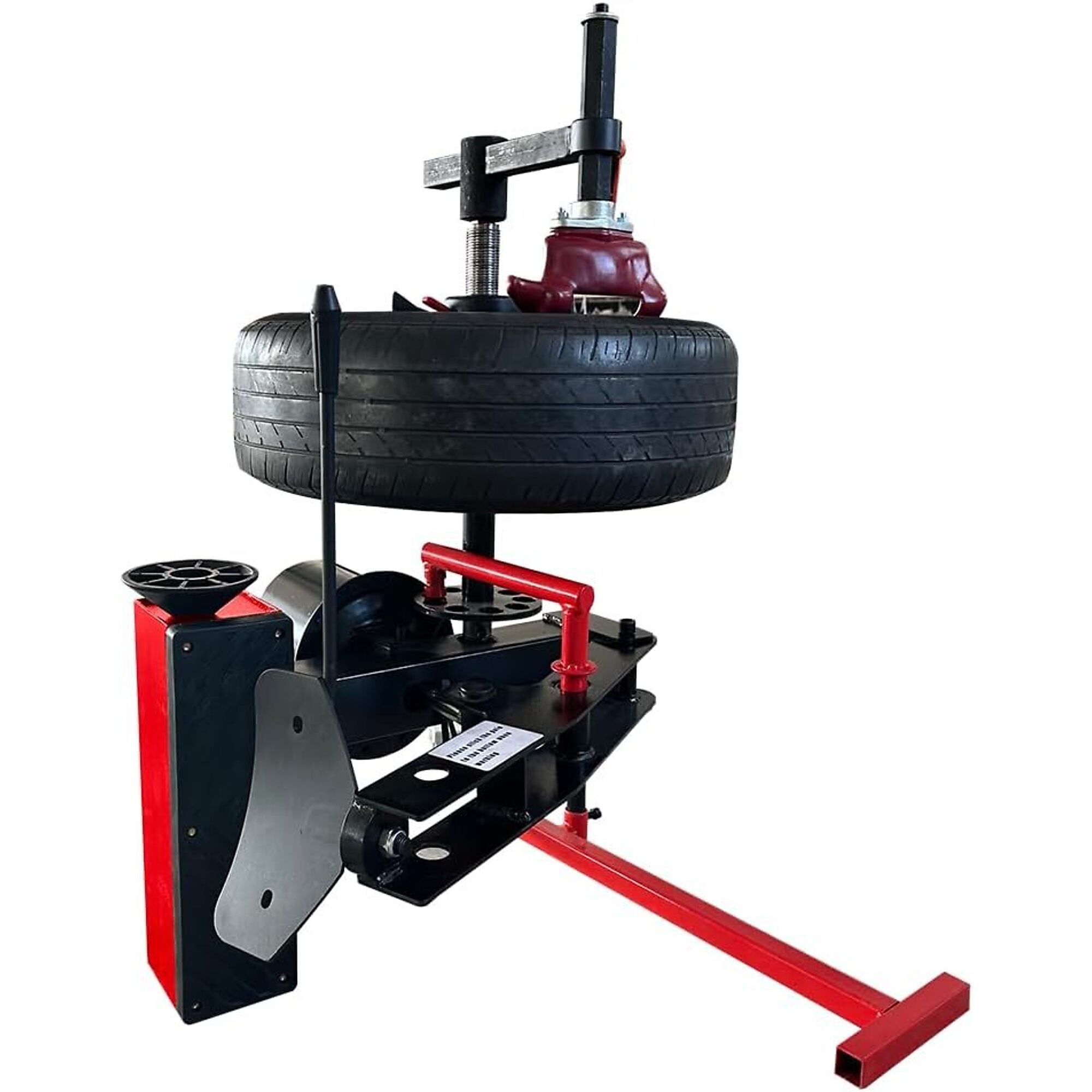 KATOOL Mini Tire Changer — 10in. to 21in. Rims, 39in. Wheel Capacity ...