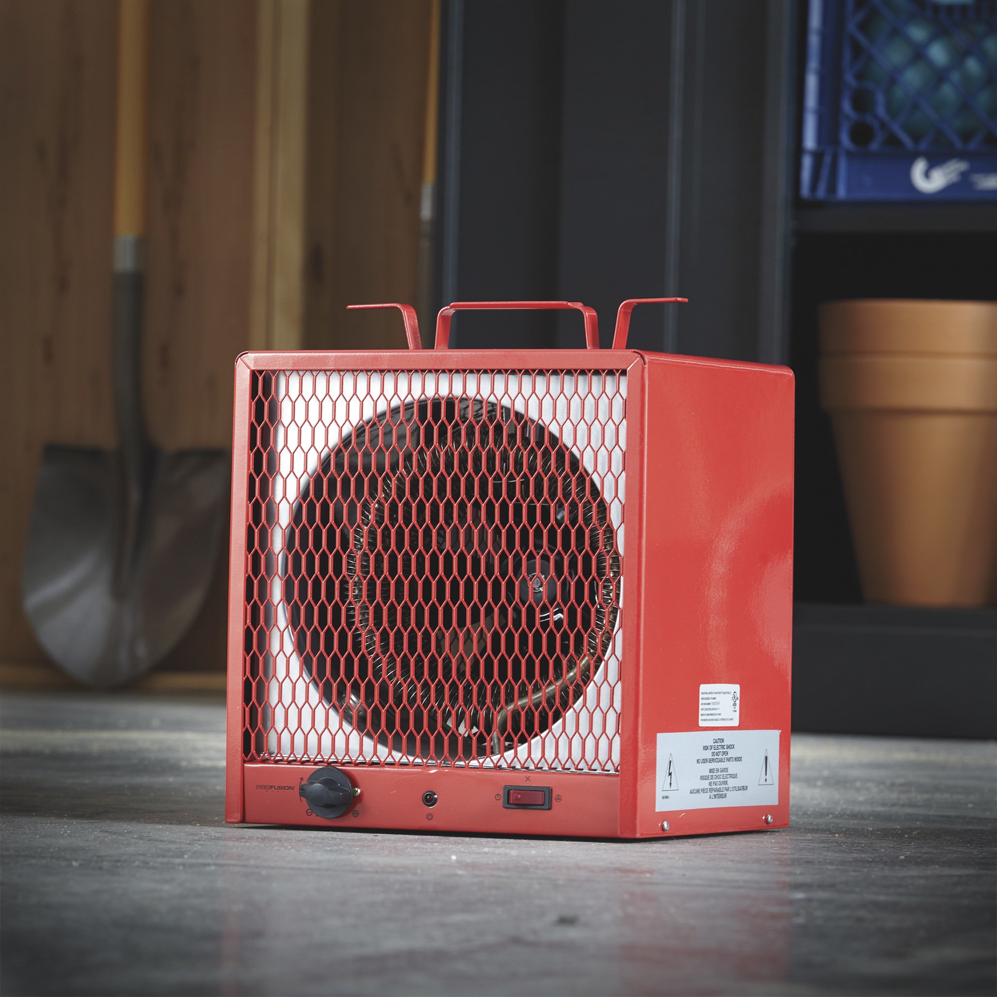 ProFusion Heat Industrial Fan-Forced Heater — 5,600 Watts, 19,107 BTU ...