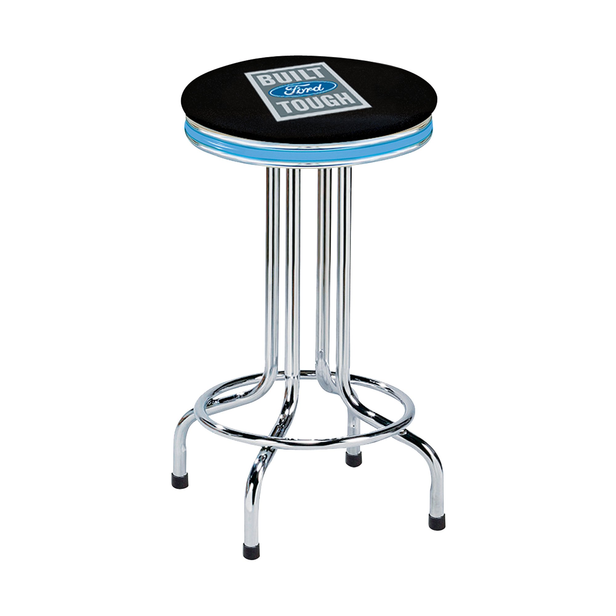 On The Edge Light Up Bar Stools Built Ford Tough Logo Model