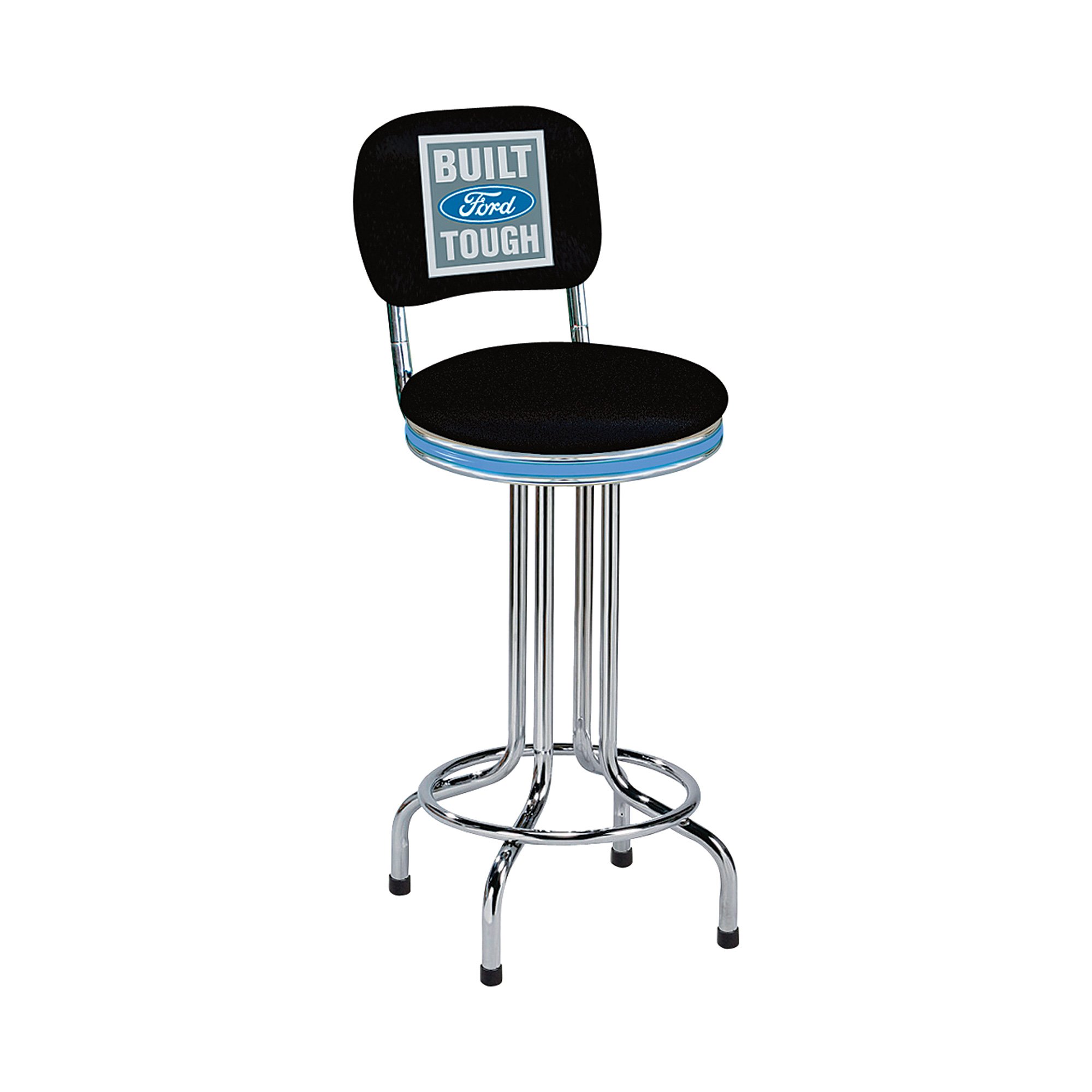 Ford garage best sale stool with backrest