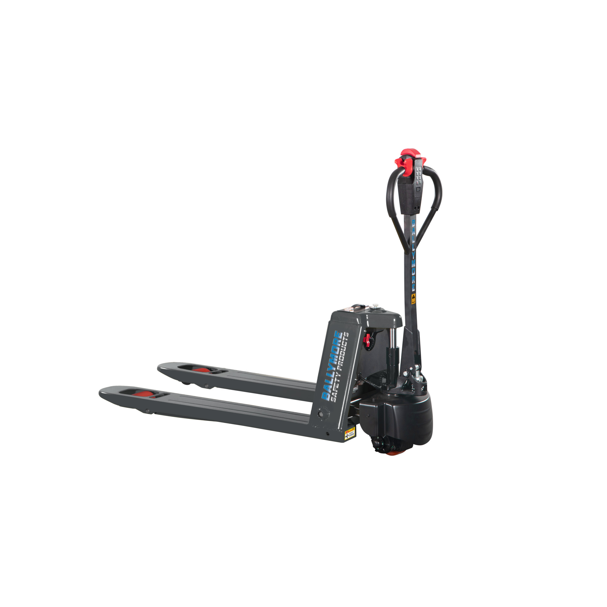 Ballymore Low Profile Electric Pallet Jack — 3300-Lb. Capacity, 27in. x 45-5/16in. Forks, Lithium Battery, Model# BM-EPJ-33S-27