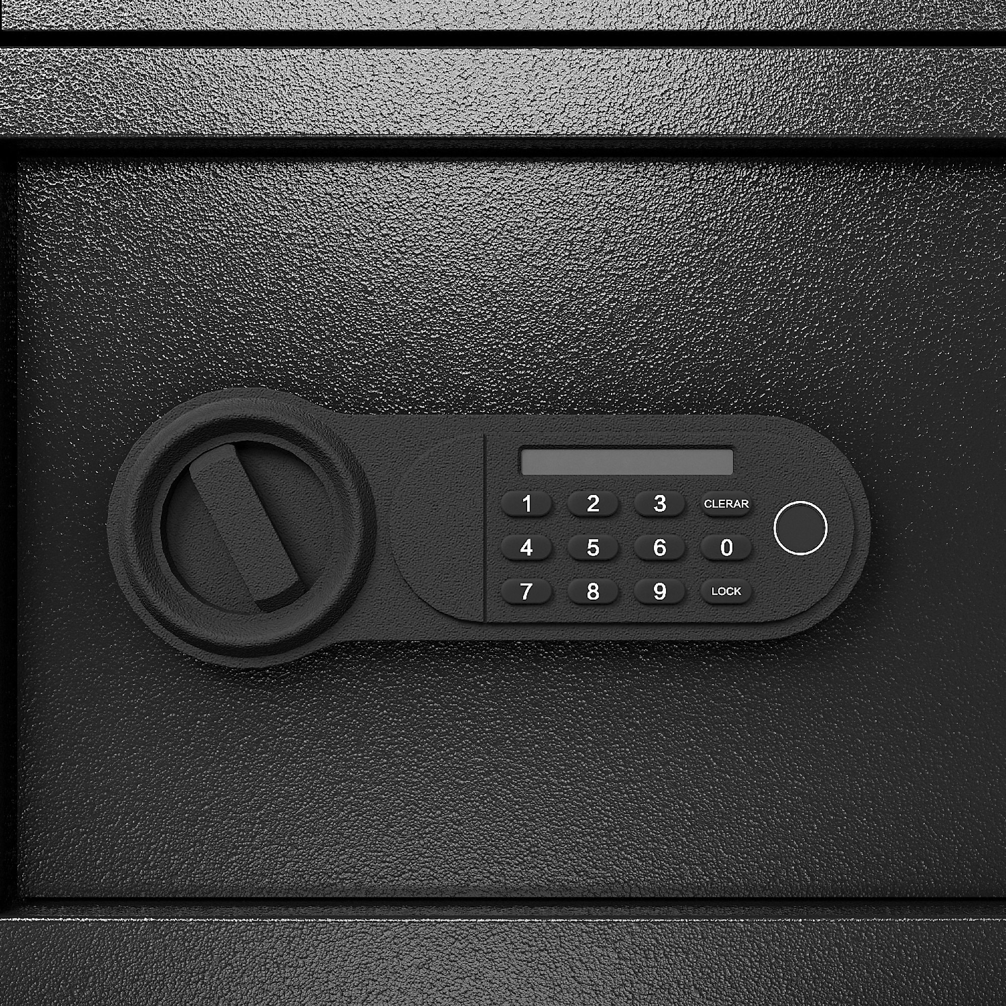 1.65 cu. ft. Steel Fire-Resistant Floor Safe with Electronic Locks ...