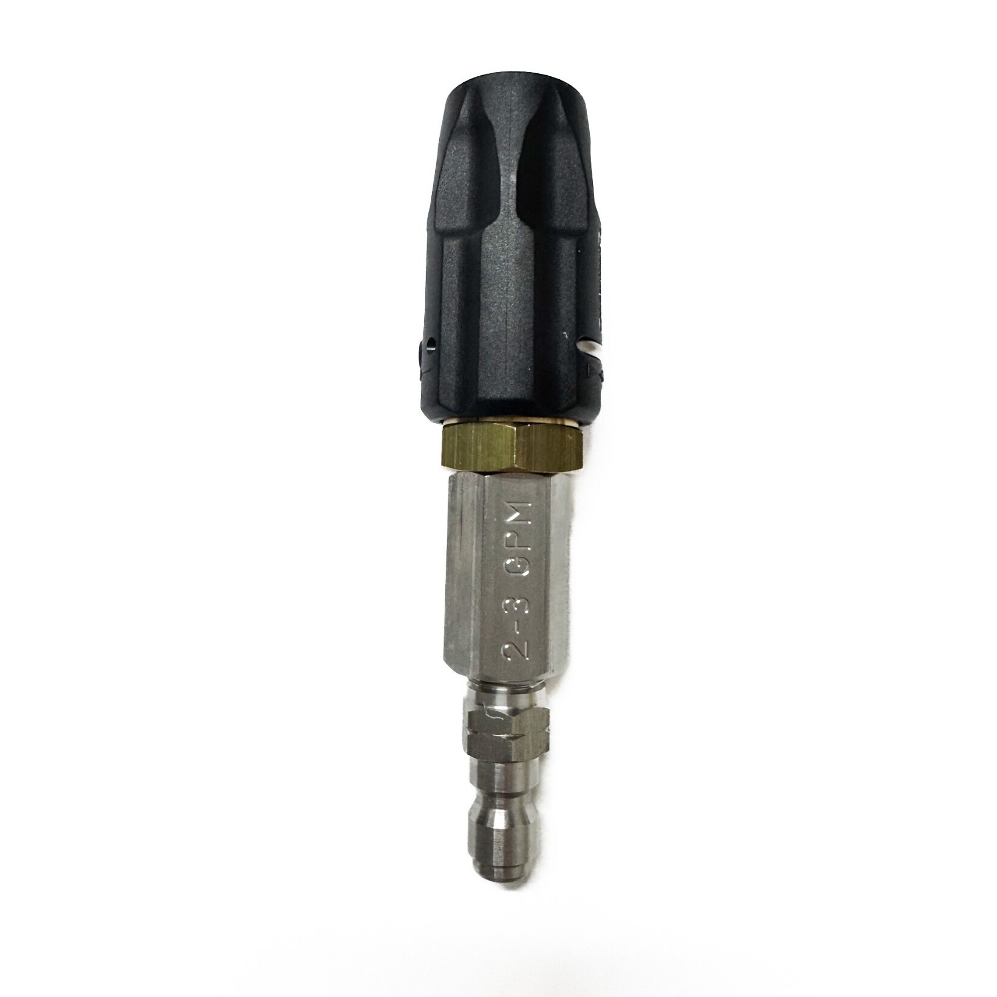 X-Jet DS Twist Adjustable Downstream Softwash Nozzle — 2-3 GPM, 0-60 Degree Spray Pattern, Model# DS KIT 2-3