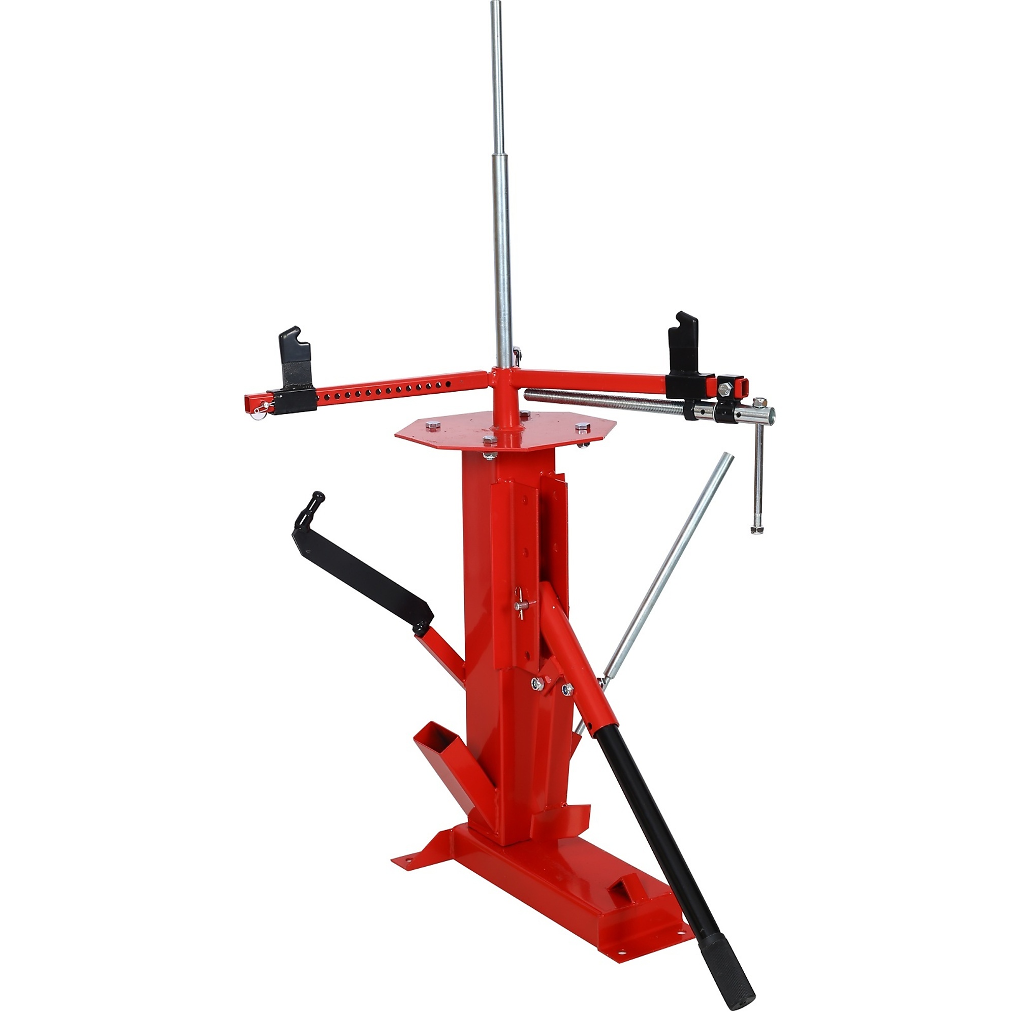 BlackTeck Multi Manual Tire Changer — 4in. to 21in., Heavy-Duty, Red, Model# N2-41637